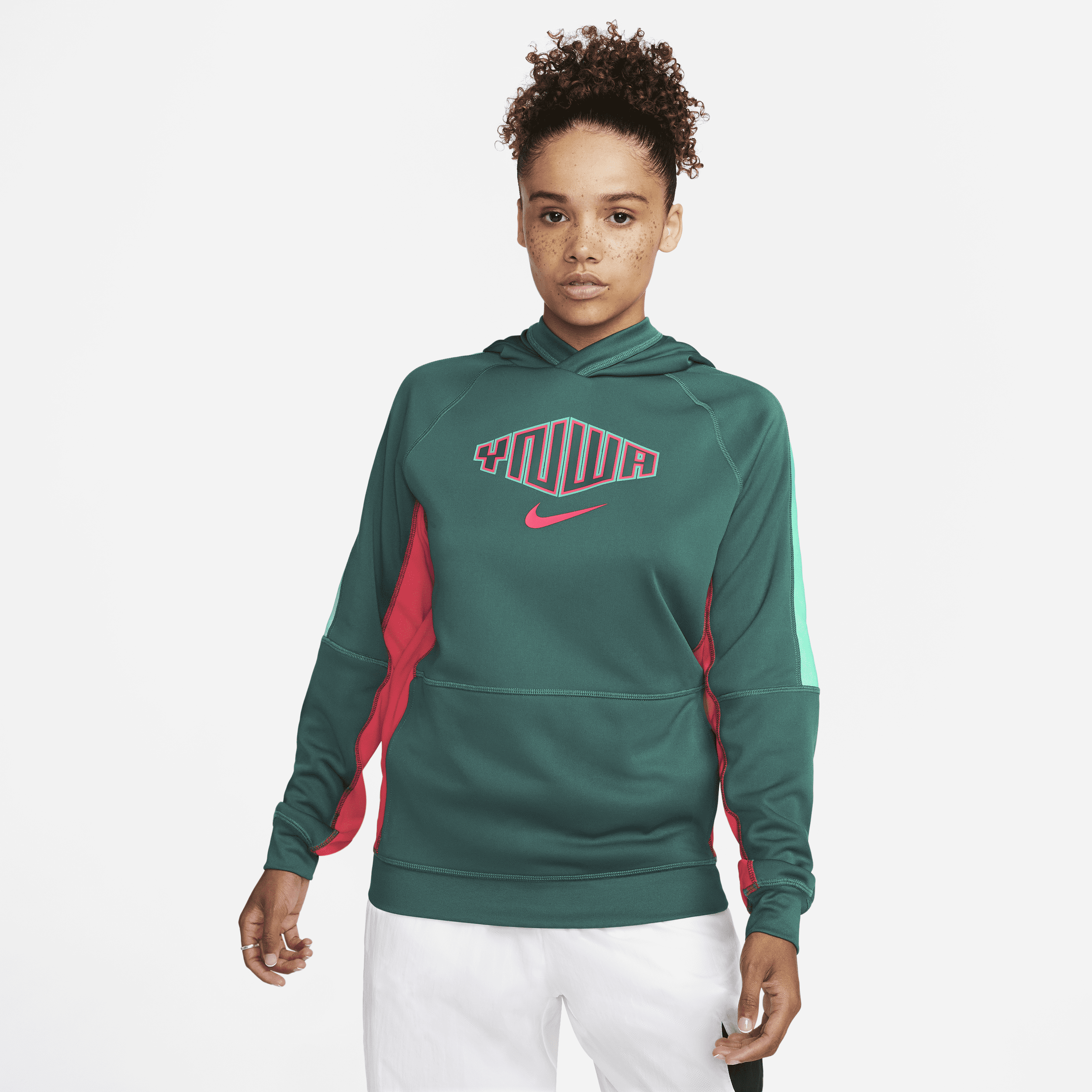 Liverpool FC Nike Dri-FIT hoodie voor dames - Groen