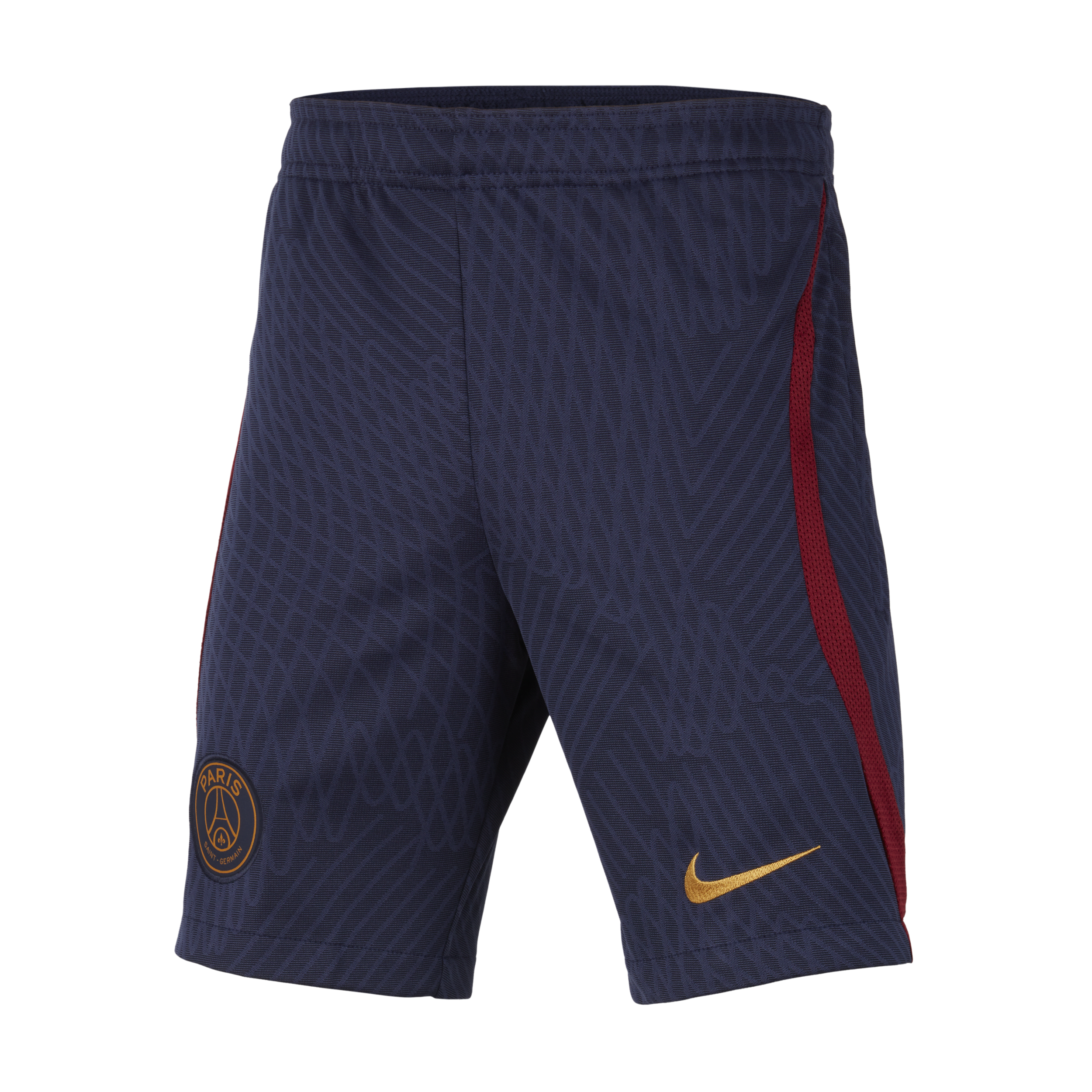 París Saint-Germain Strike Pantalón corto de fútbol de tejido Knit Nike Dri-FIT - Niño/a - Azul