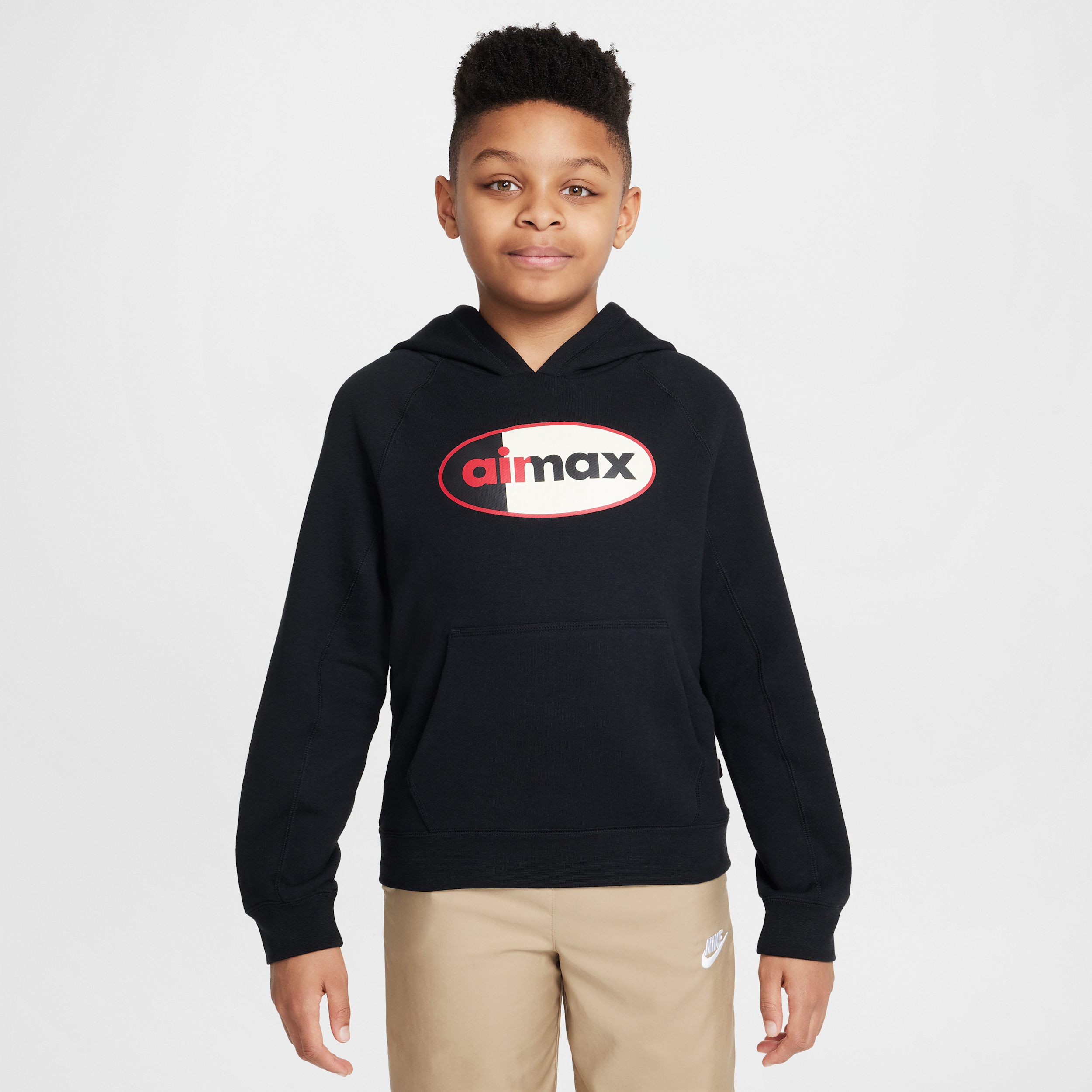 Felpa pullover da calcio con cappuccio Nike Air Liverpool FC Special Edition – Ragazzo/a - Nero