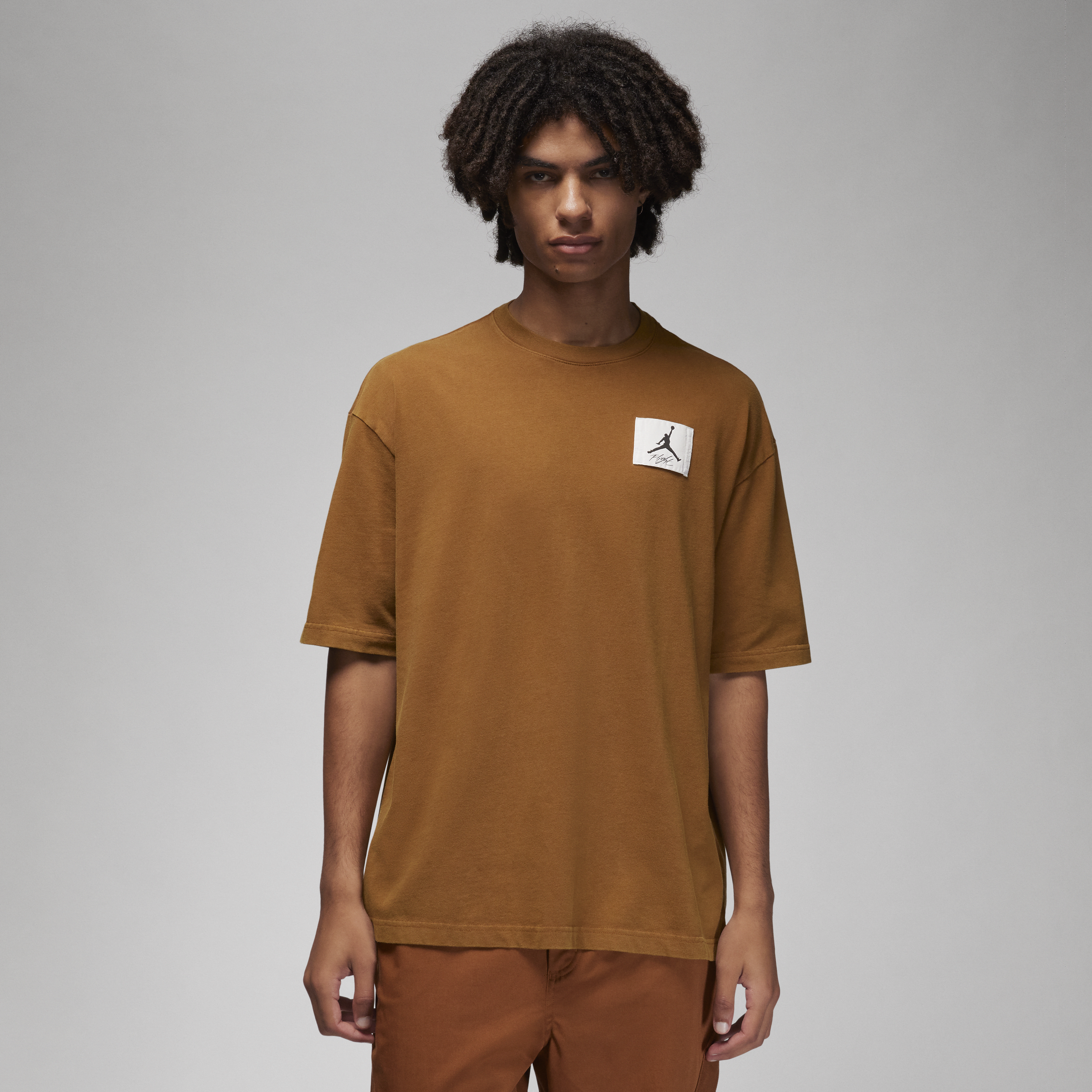 Nike Overdimensioneret Jordan Flight Essentials-T-shirt til mænd - brun