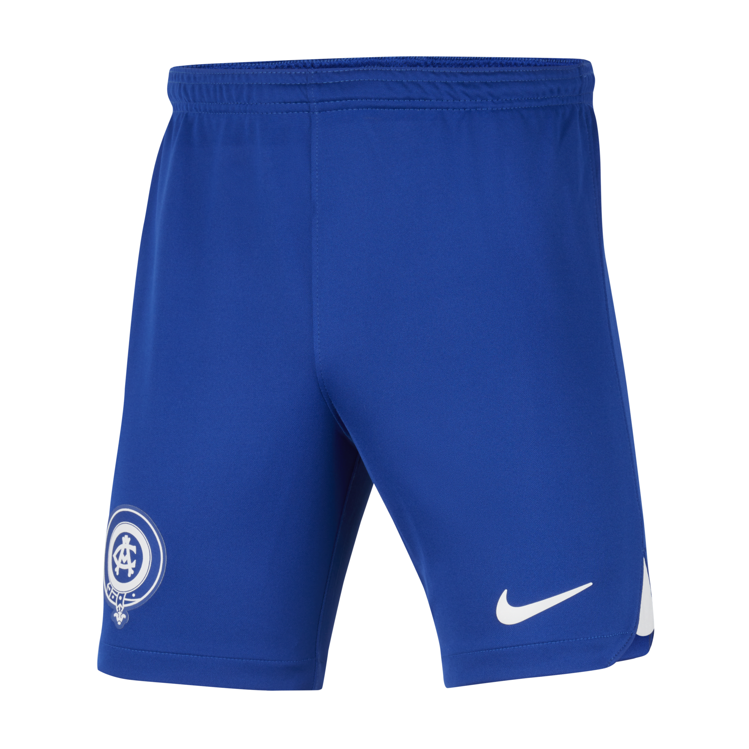 Shorts da calcio Nike Dri-FIT Atlético de Madrid 2023/24 Stadium per ragazzi – Home/Away - Blu