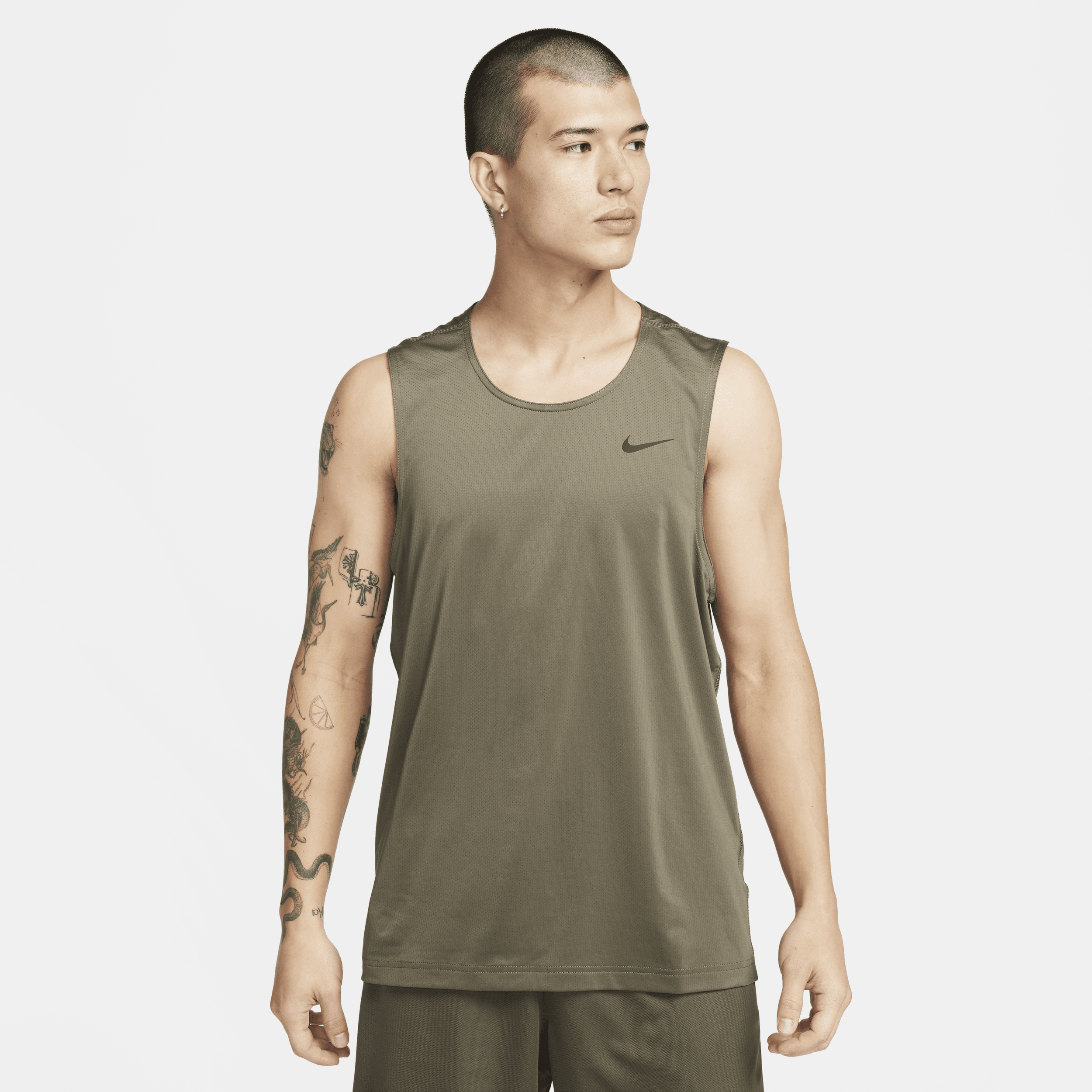Nike Ready Camiseta de tirantes de fitness Dri-FIT - Hombre - Verde