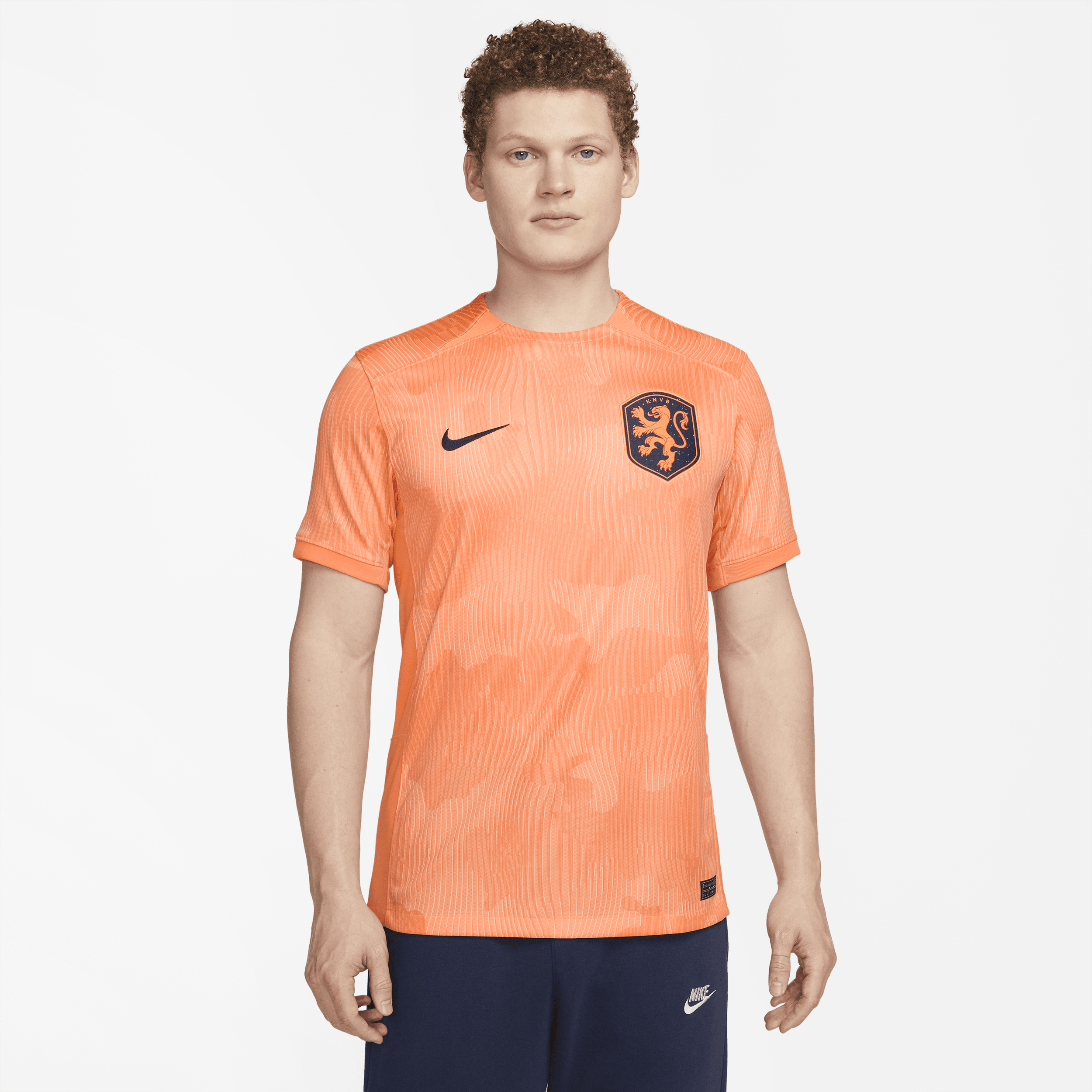 Camisa Nike Holanda I 2023/24 Torcedor Pro Masculina