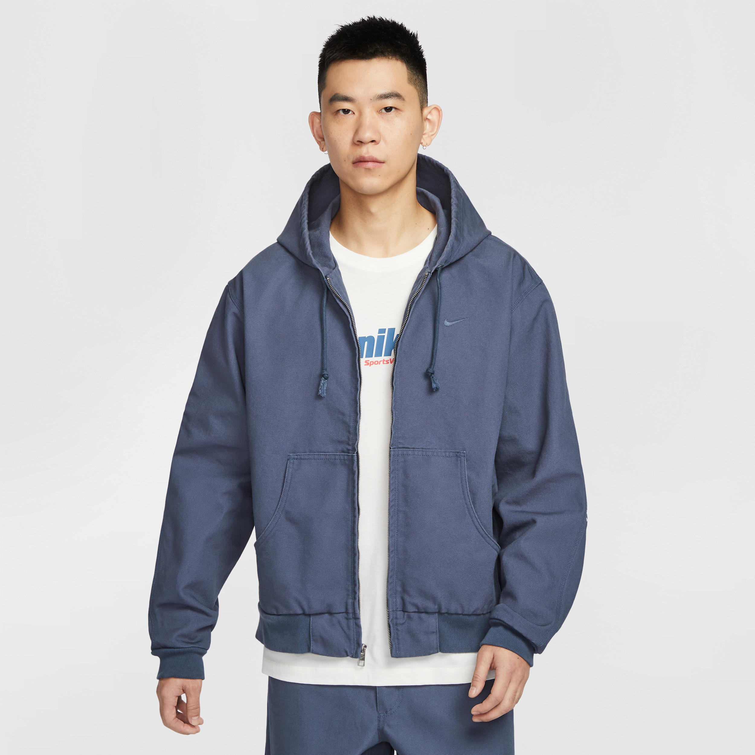 【ナイキ(NIKE)公式ストア】ナイキ ライフ メンズ フルジップ ジャケット HQ6123-437 ブルー 【ナイキ(NIKE)公式ストア】ナイキ ライフ メンズ フルジップ ジャケット HQ6123-437 ブルー