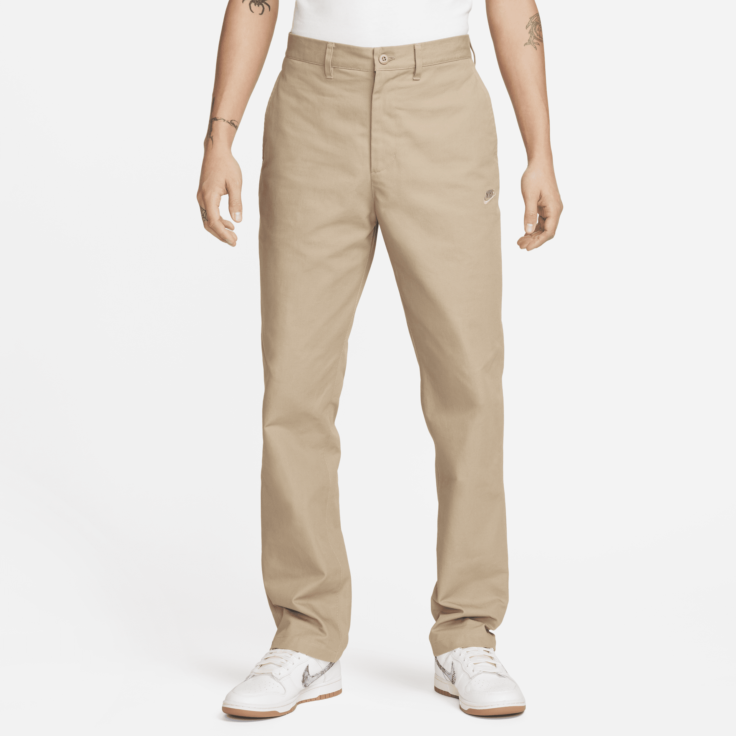 Pantaloni chino Nike Club – Uomo - Marrone