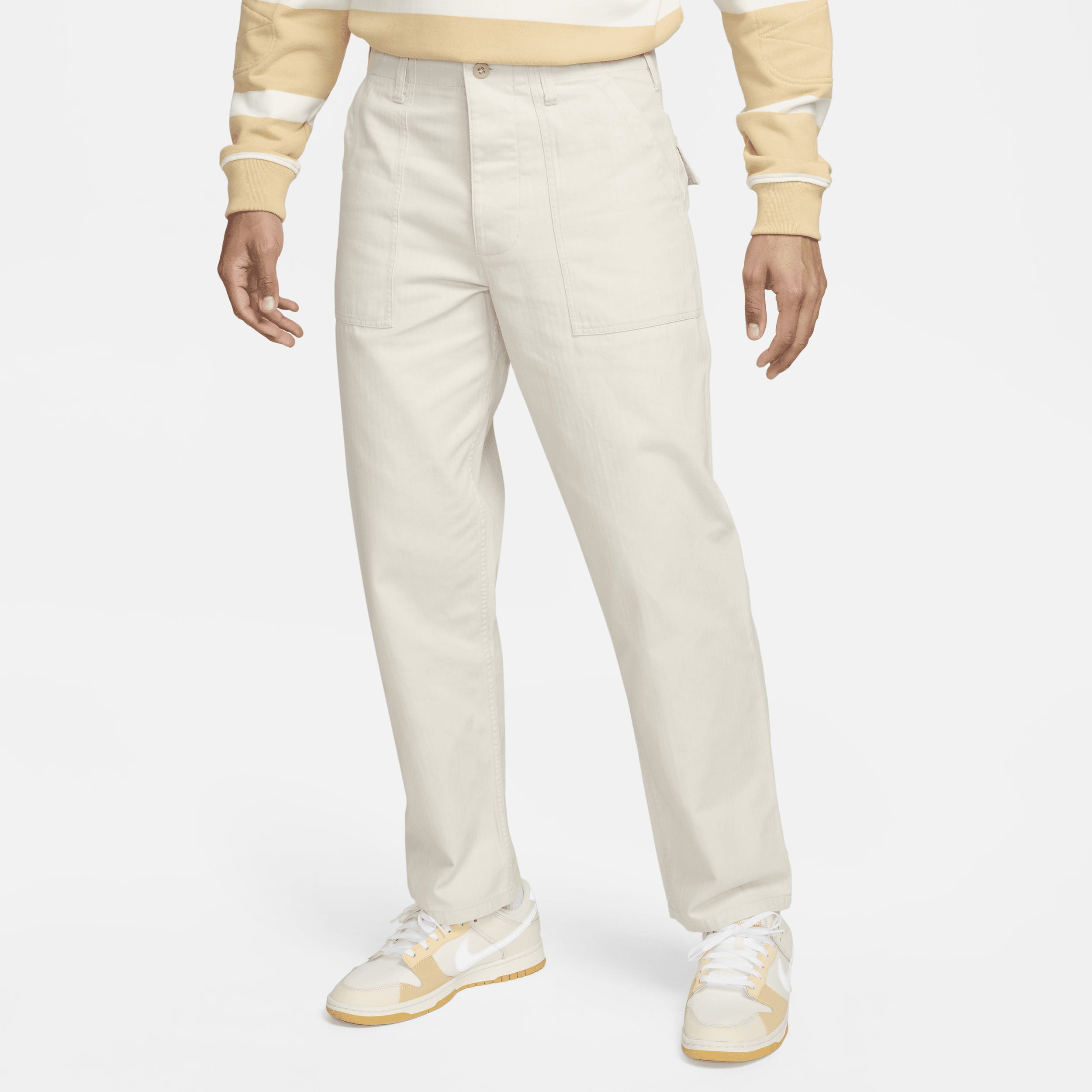 Nike Life-bukser til mænd - brun