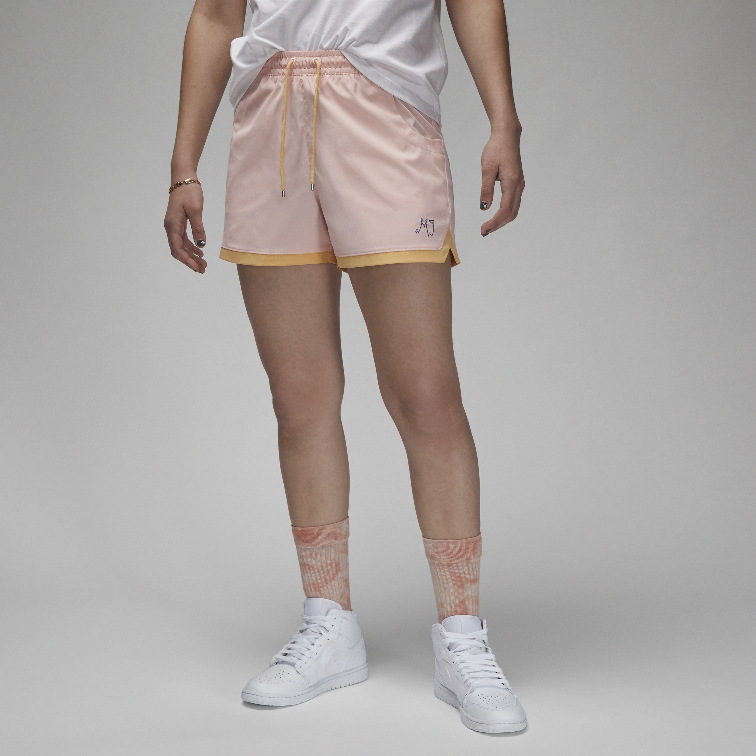 Nike Vævede Jordan-shorts til kvinder - Pink