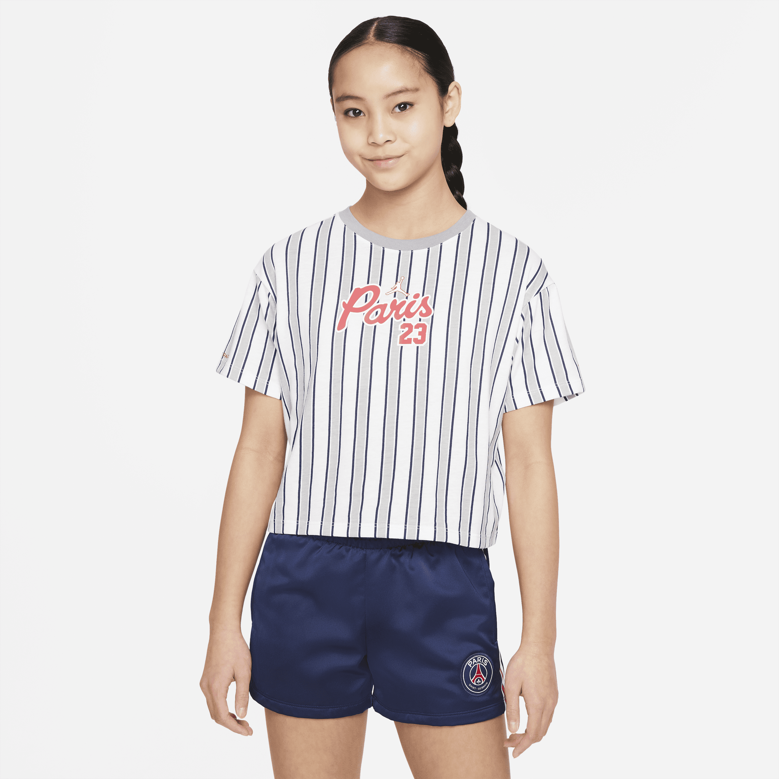 Nike Paris Saint-Germain T-shirt voor meisjes - Wit