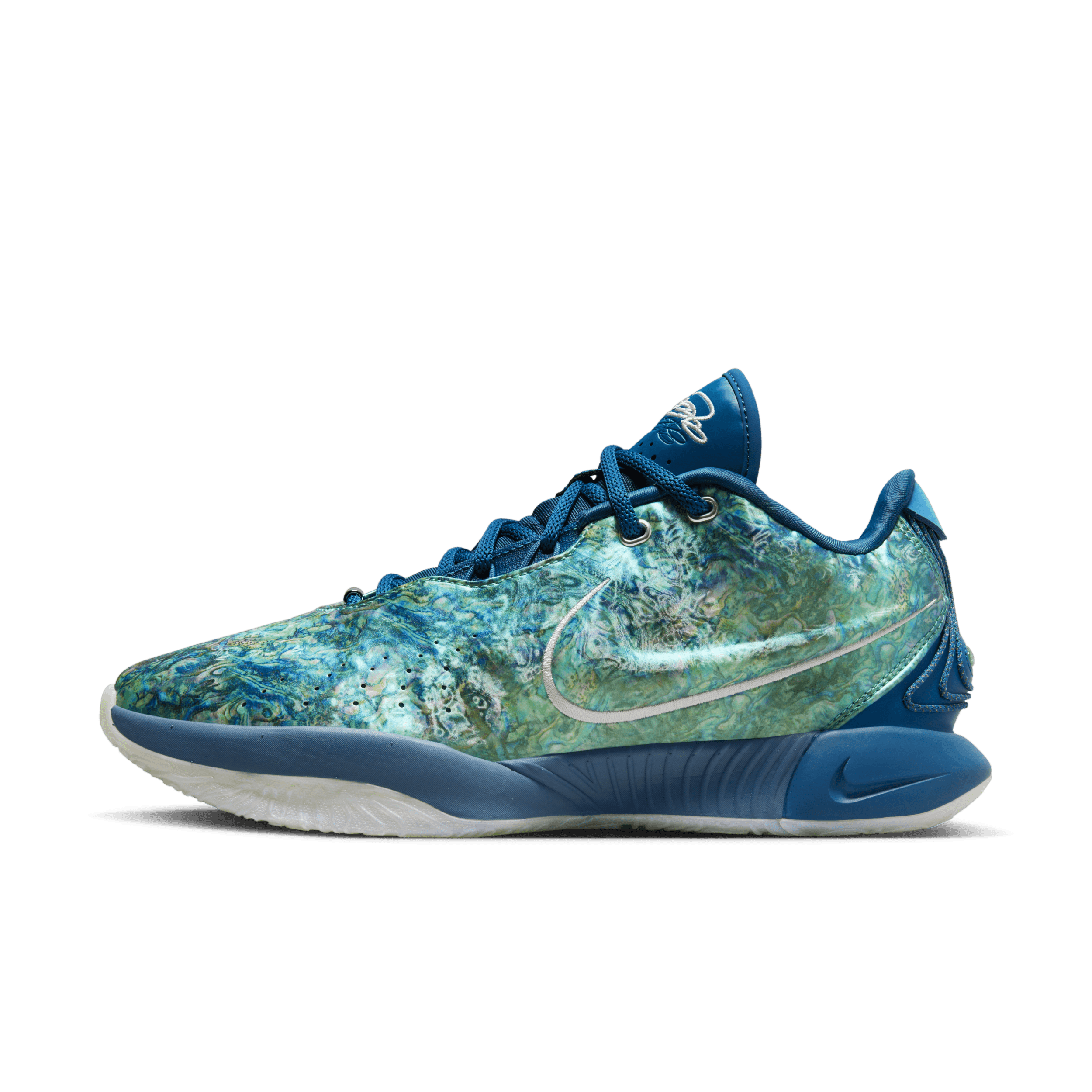 Nike LeBron XXI 'Abalone' basketbalschoenen - Blauw