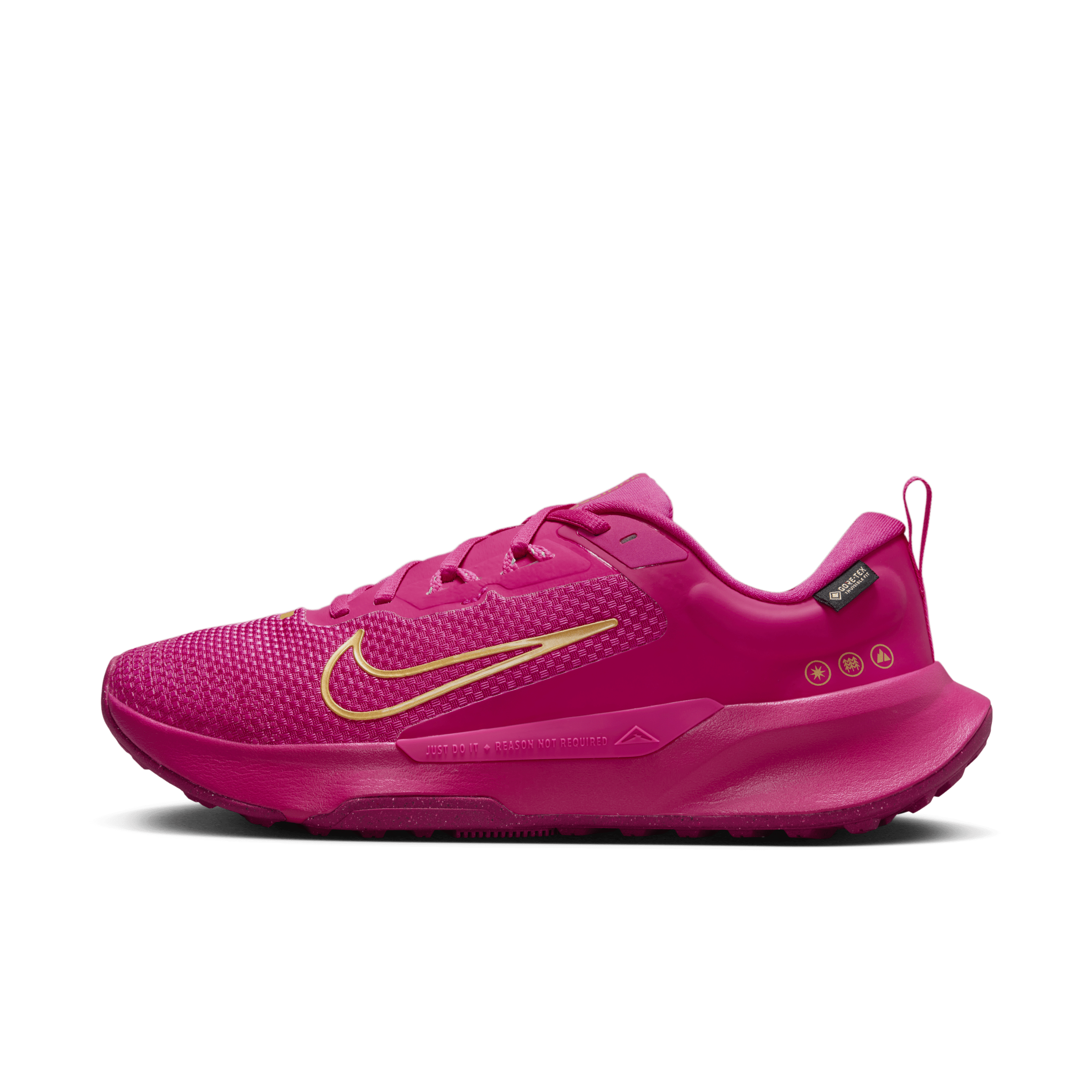 Vandtætte Nike Juniper Trail 2 GORE-TEX-trailløbesko til kvinder - rød