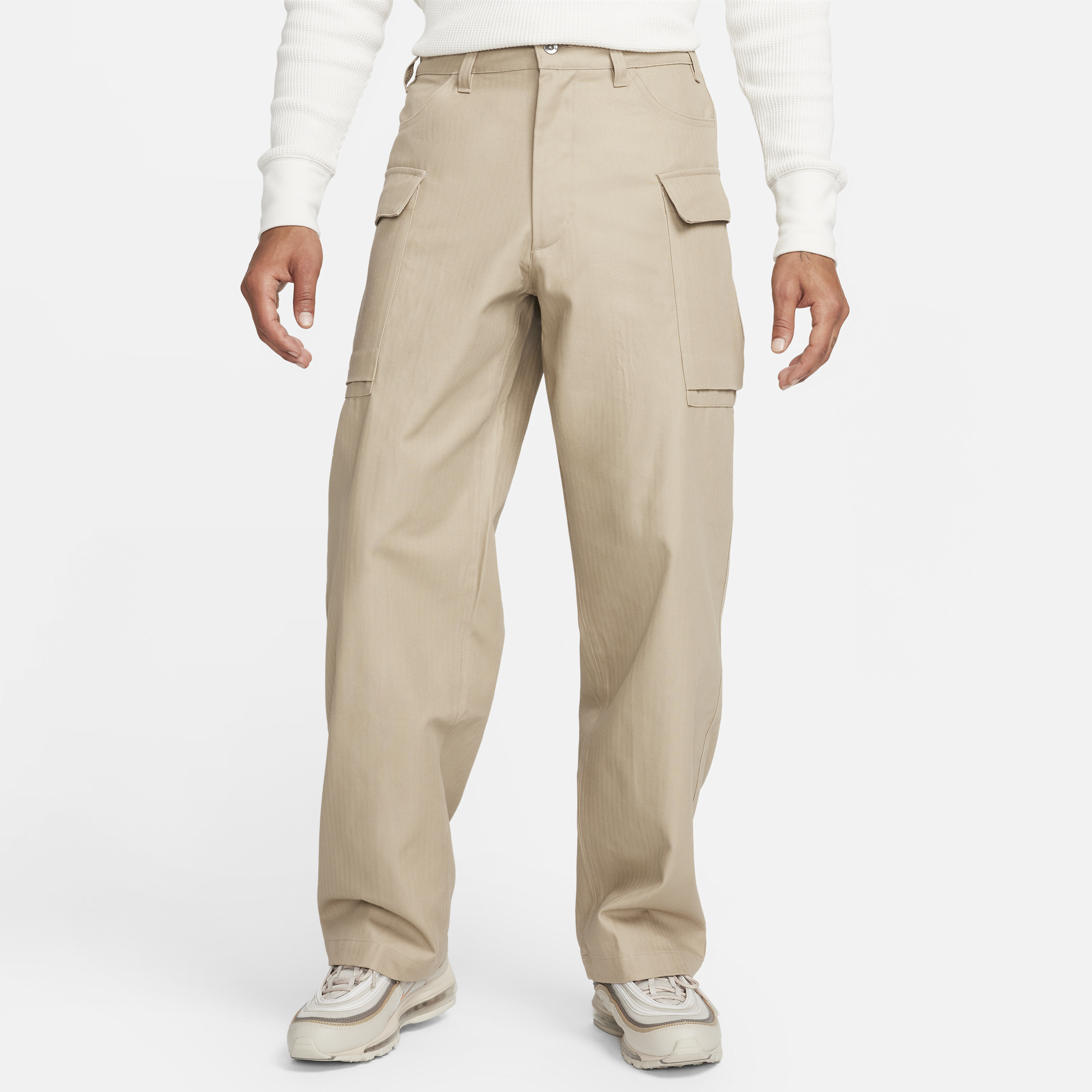 Pantaloni cargo Nike Life – Uomo - Marrone