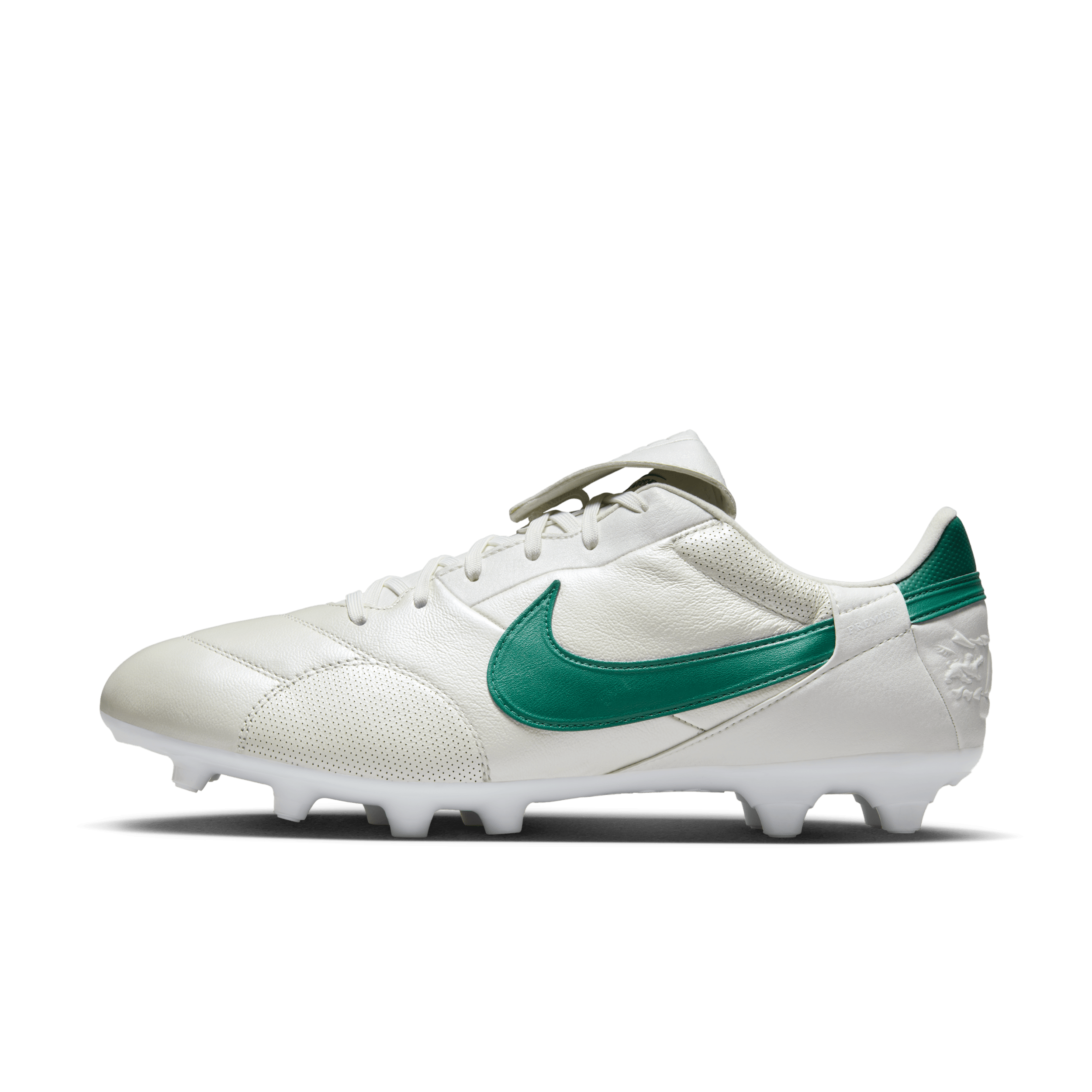 Nike Premier 3 low top voetbalschoenen (stevige ondergrond) - Wit