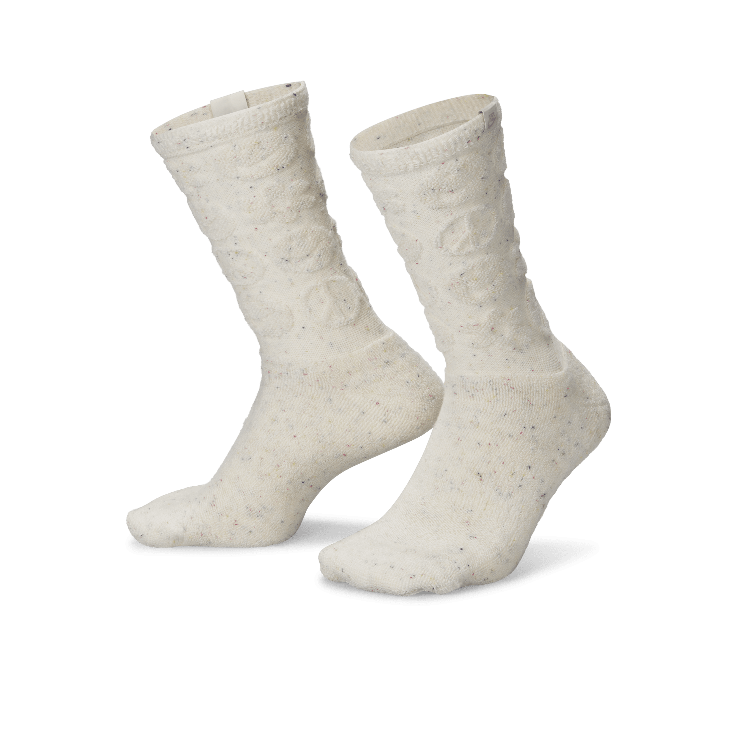 Nike Everyday Plus Crew sokken met demping (1 paar) - Wit
