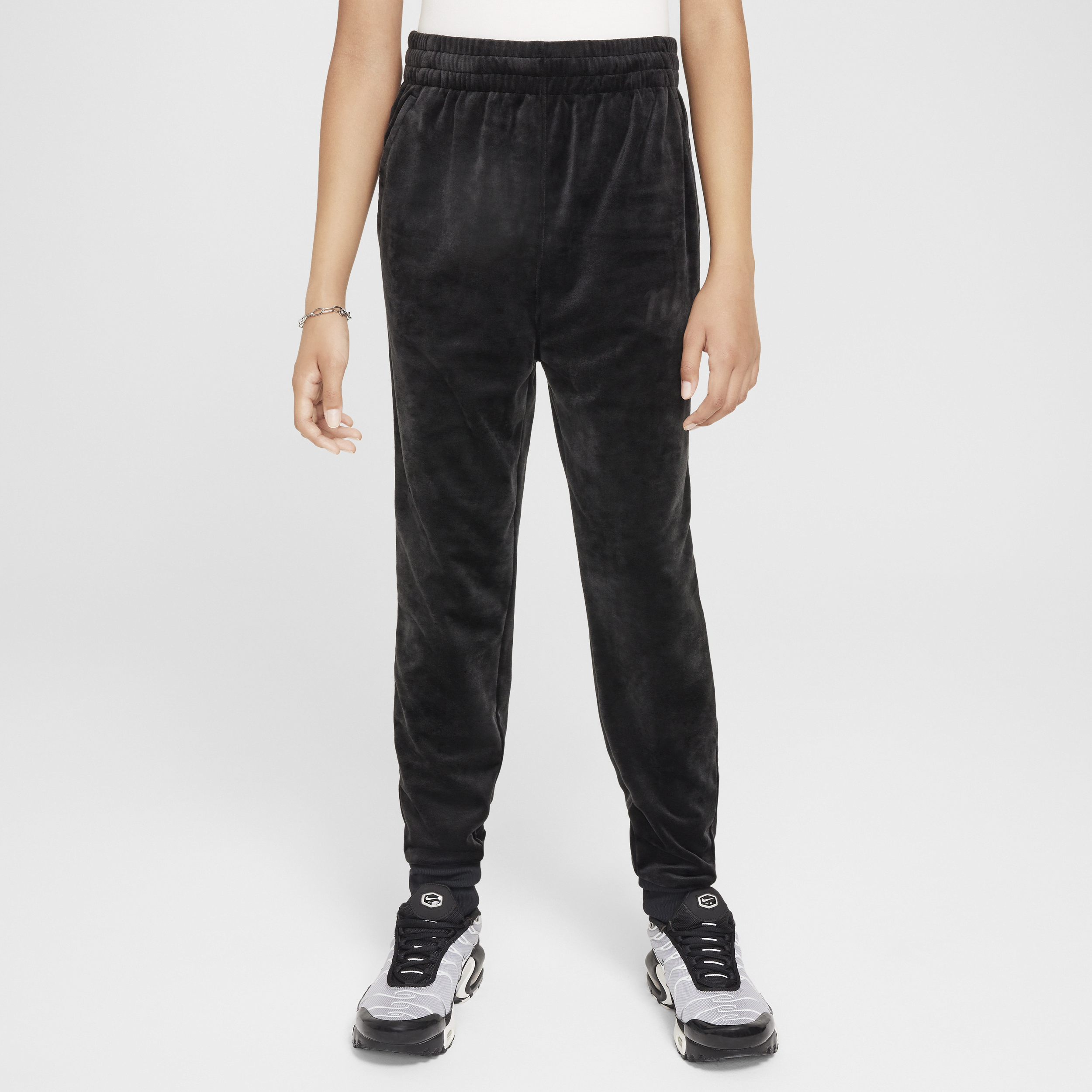 【ナイキ(NIKE)公式ストア】ナイキ スポーツウェア ガールズ ジョガーパンツ FZ5589-010 ブラック 【ナイキ(NIKE)公式ストア】ナイキ スポーツウェア ガールズ ジョガーパンツ FZ5589-010 ブラック