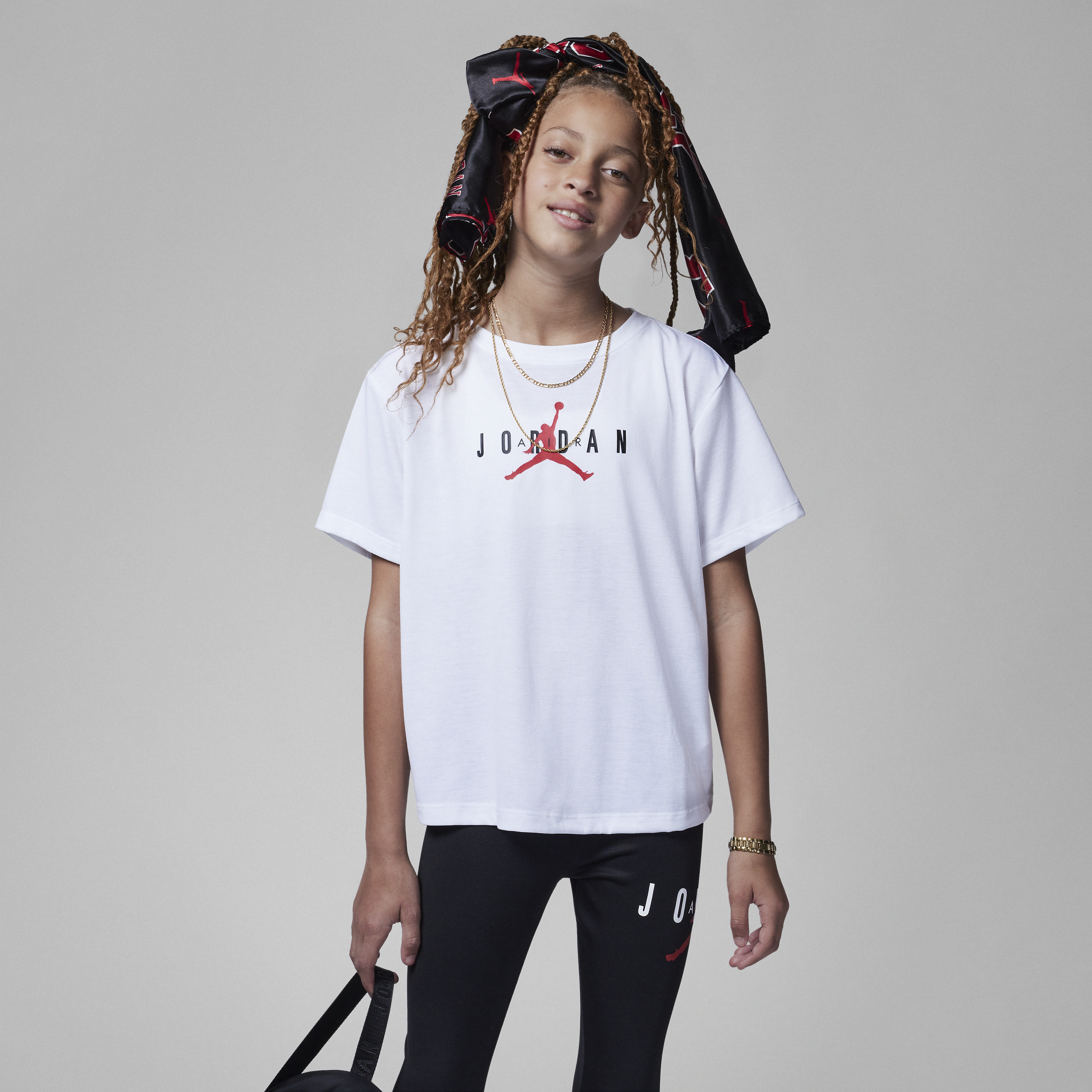 Jordan T-shirt voor kids - Wit
