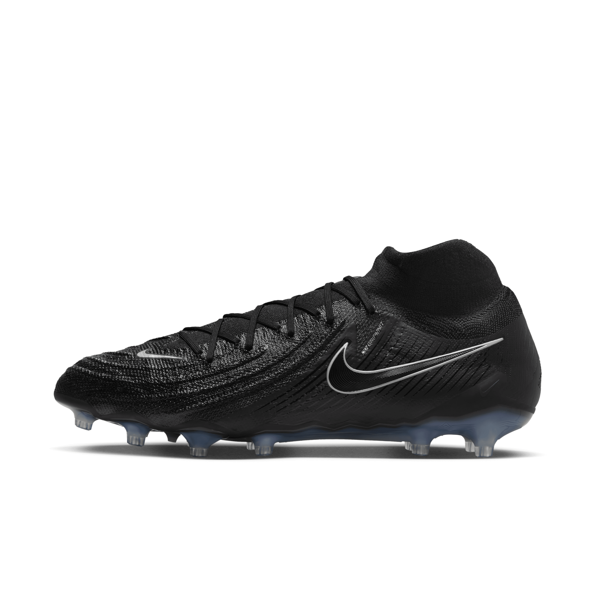Nike Phantom Luna 2 Elite high-top voetbalschoenen (kunstgras) - Zwart