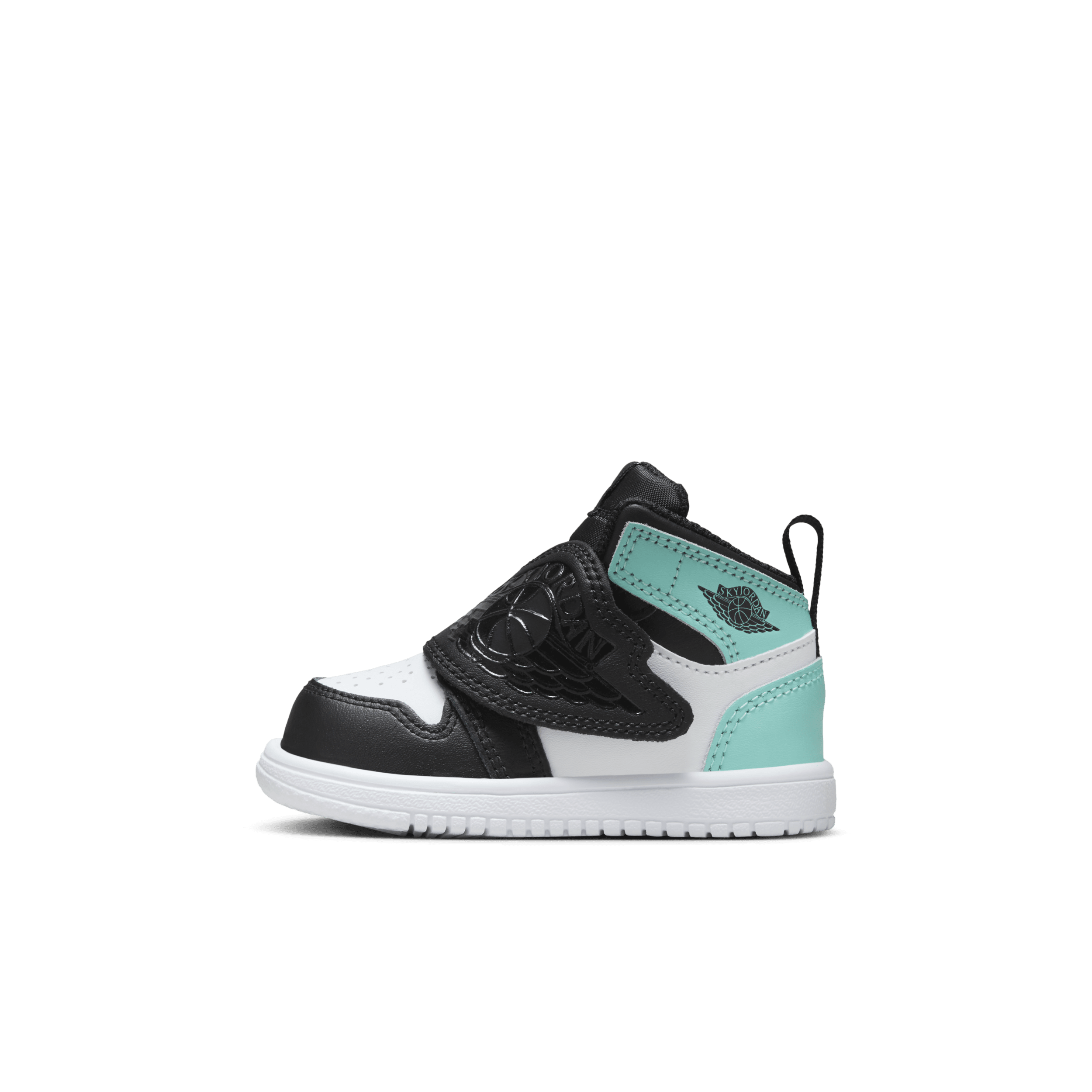 Nike Sky Jordan 1-sko til babyer/småbørn - sort
