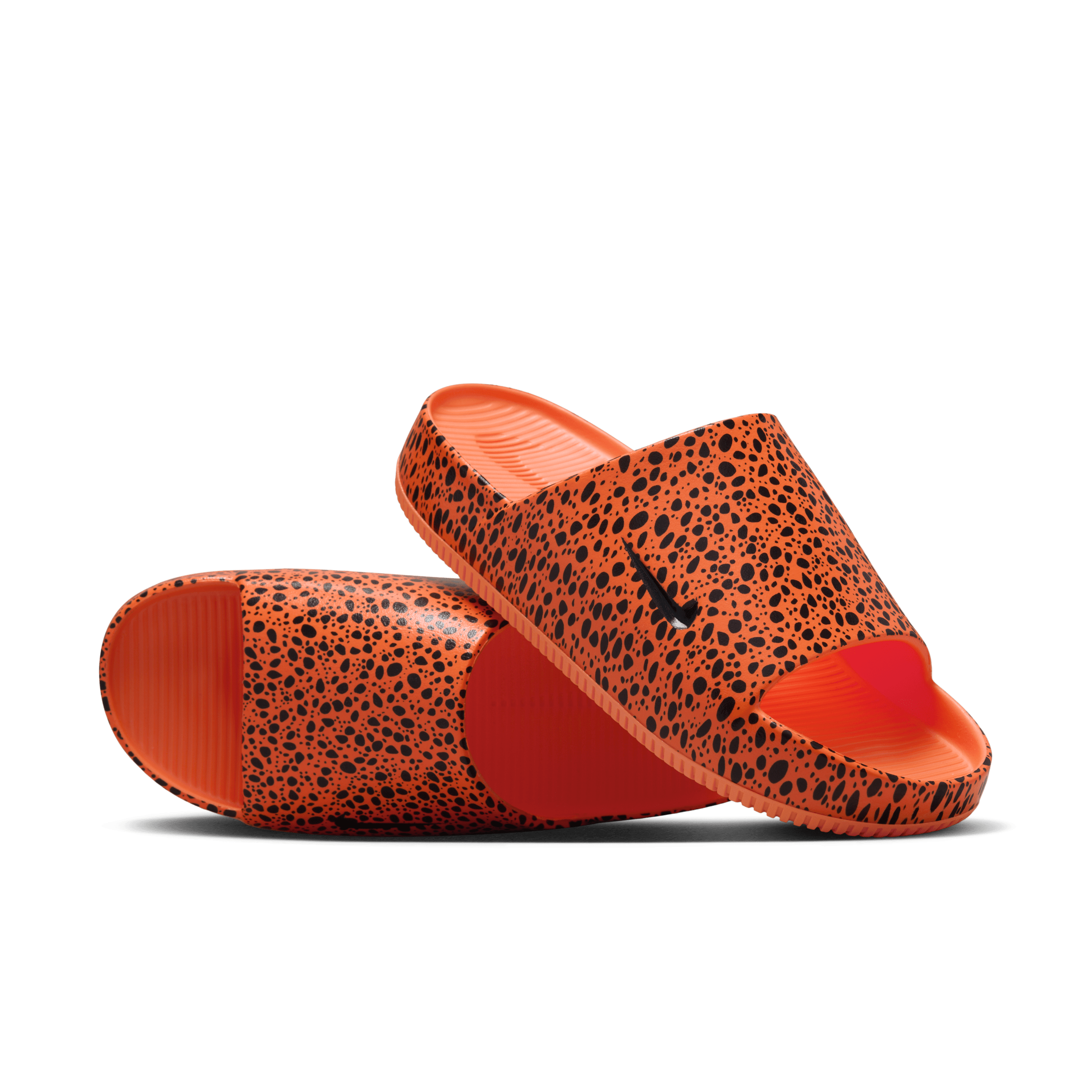 Orange nike slides on sale