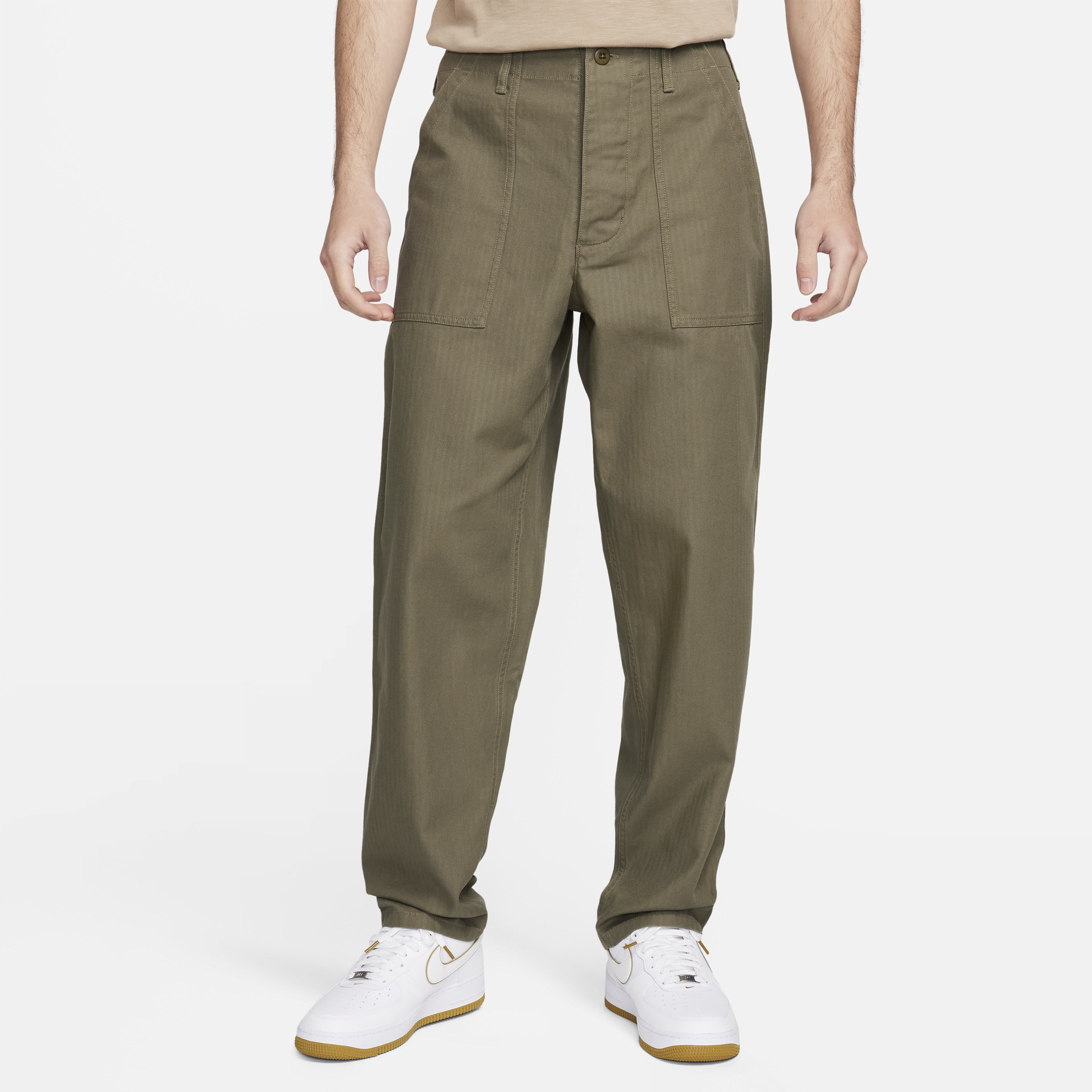 Nike Life-bukser til mænd - grøn