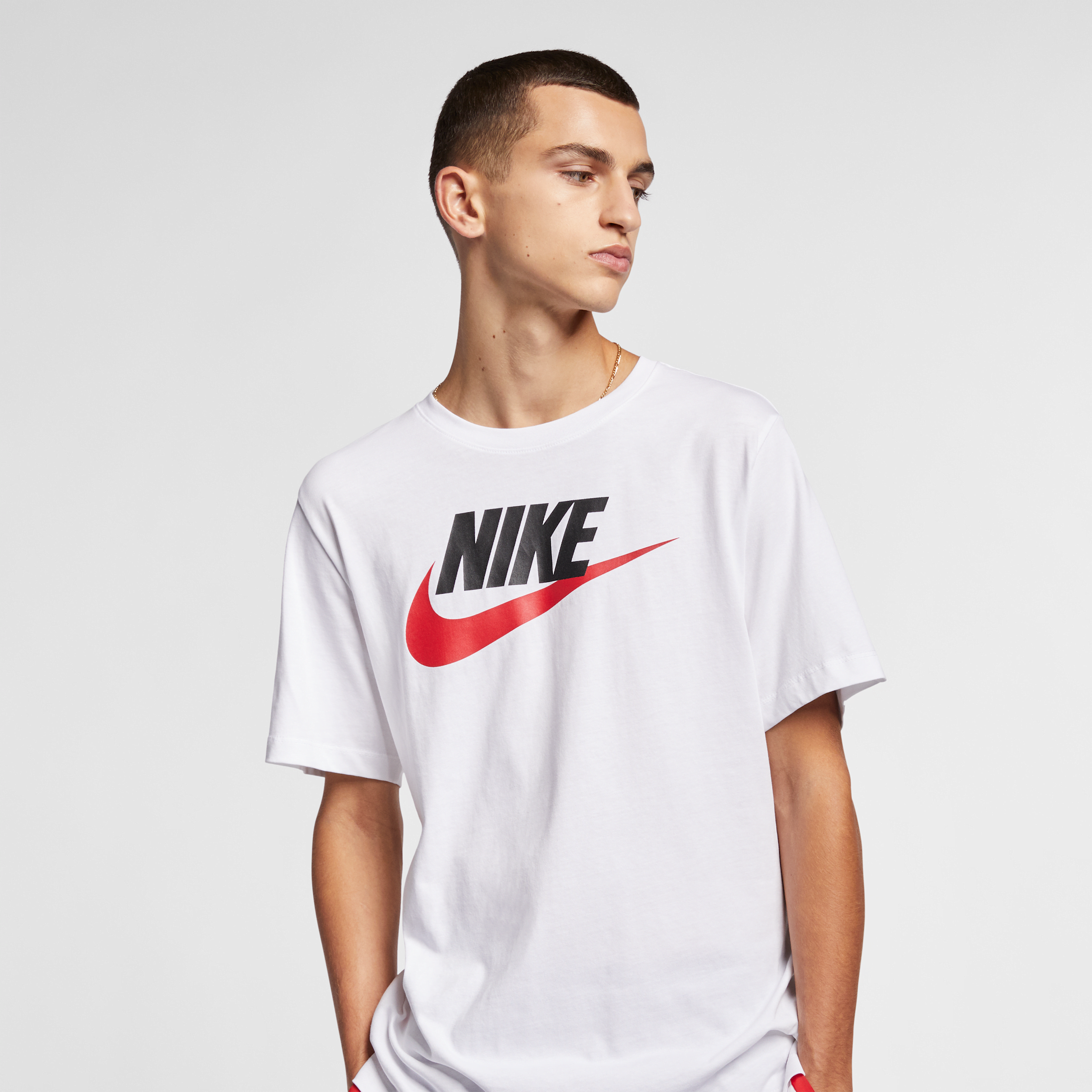 Nike Camiseta - Hombre - Blanco