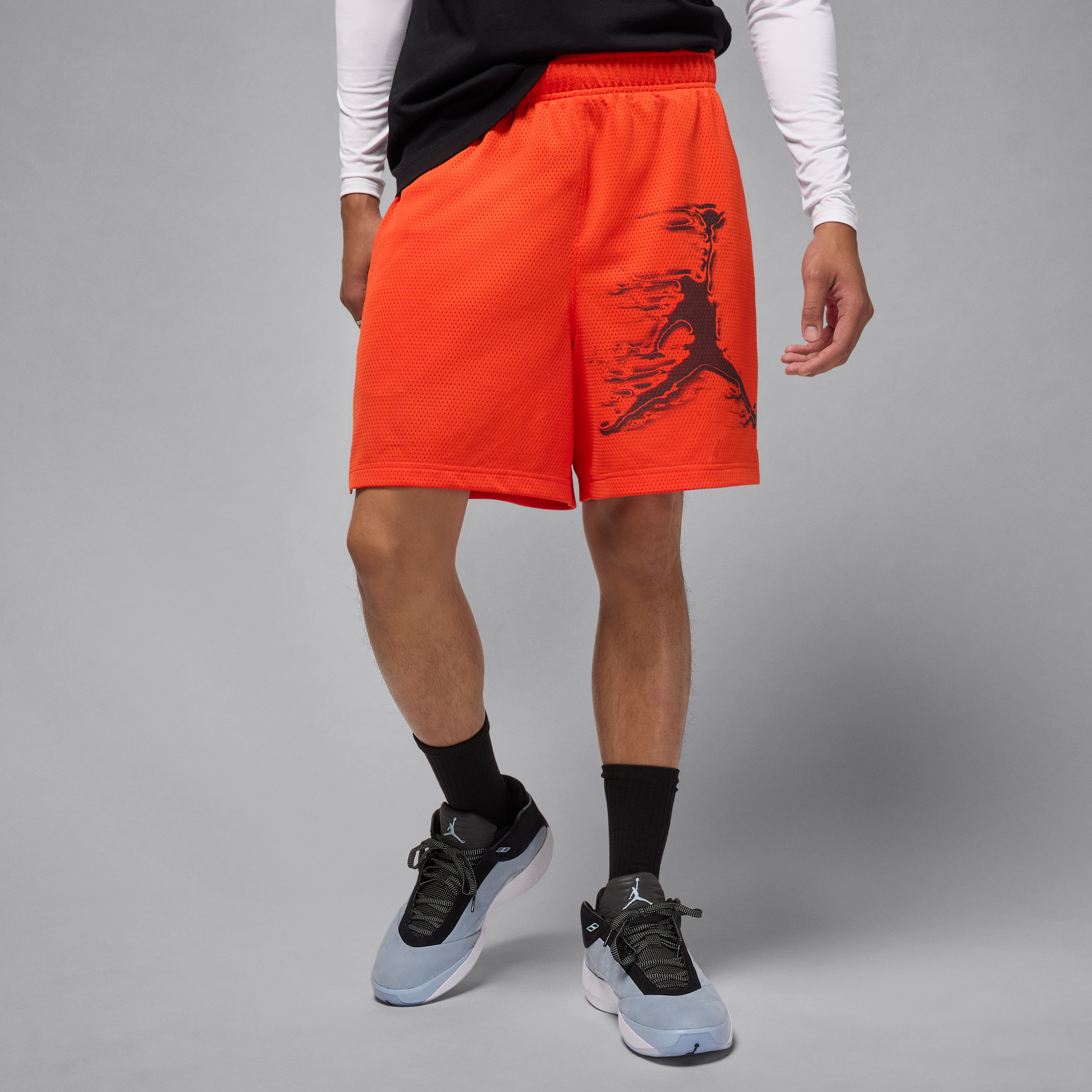 Jordan Sport Pantalón corto estampado Dri-FIT - Hombre - Naranja