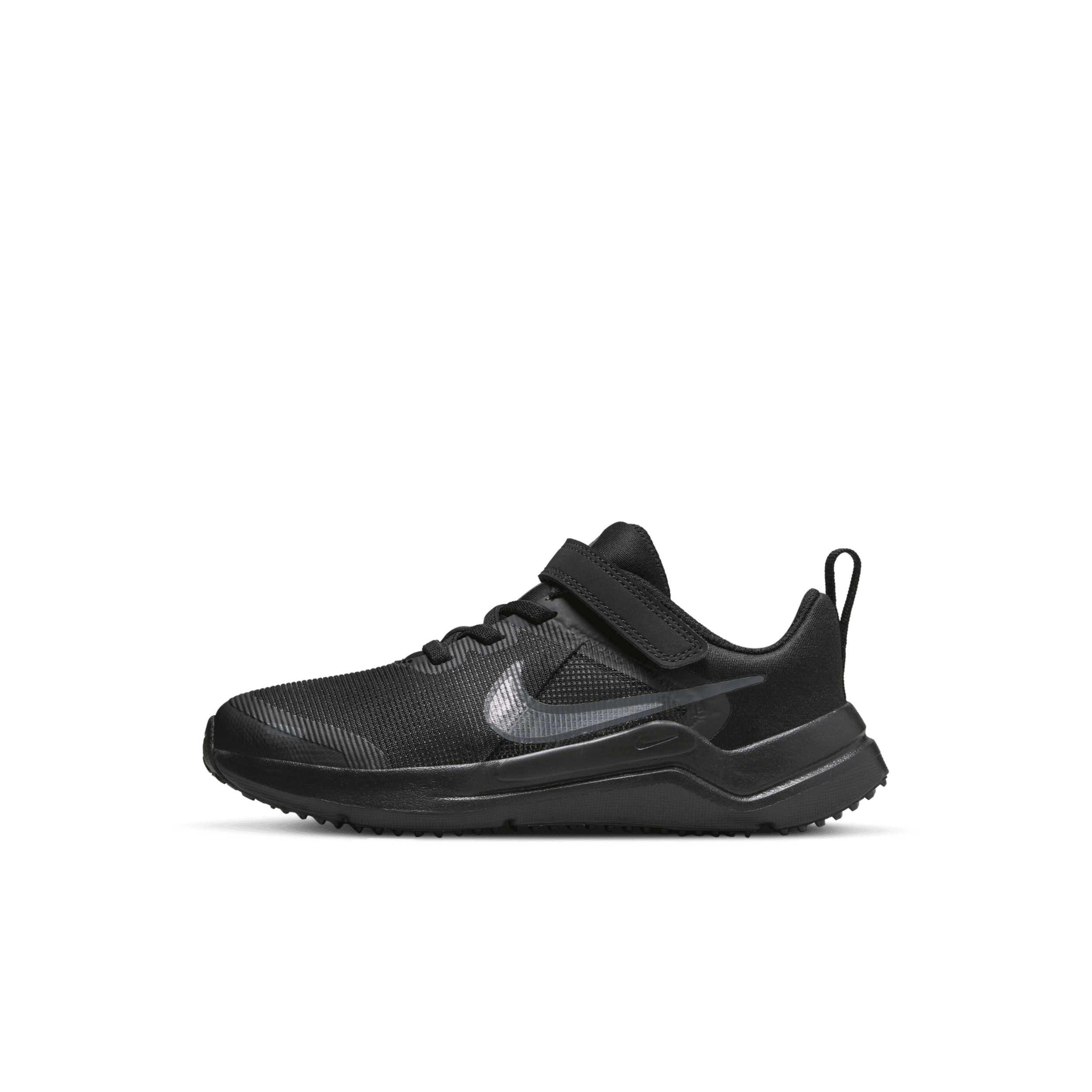 Nike Downshifter 12 Kleuterschoenen - Zwart