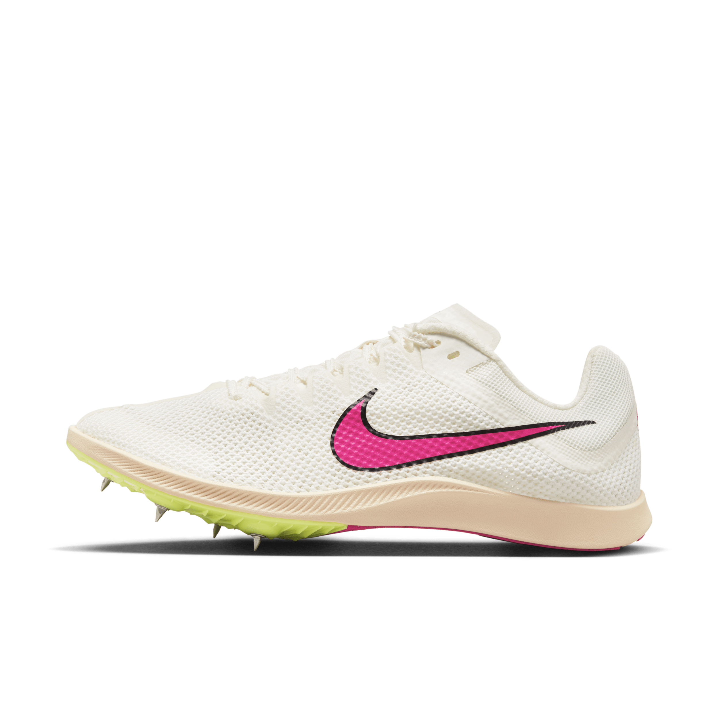 Nike Rival Distance-pigsko til stadionatletik og distancer - hvid