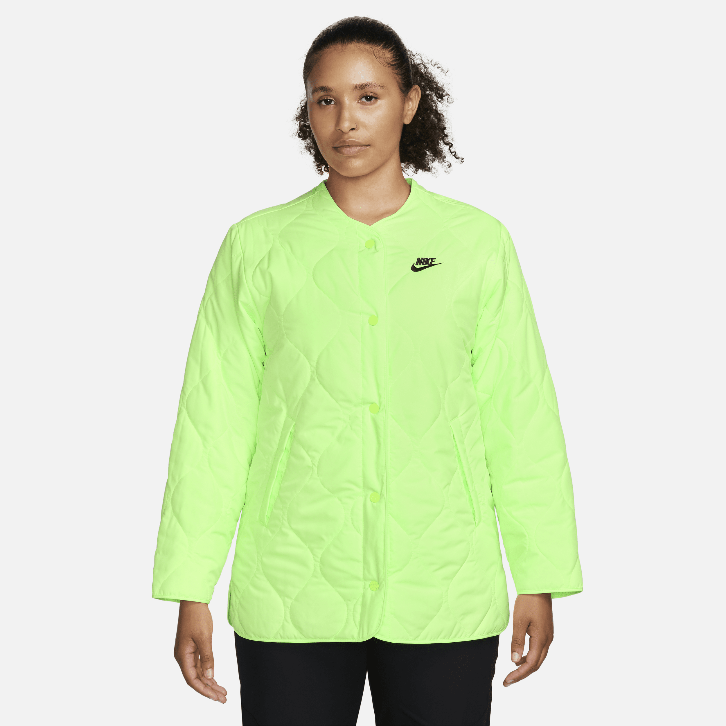 Nike Sportswear-sports-utility-jakke til kvinder - grøn