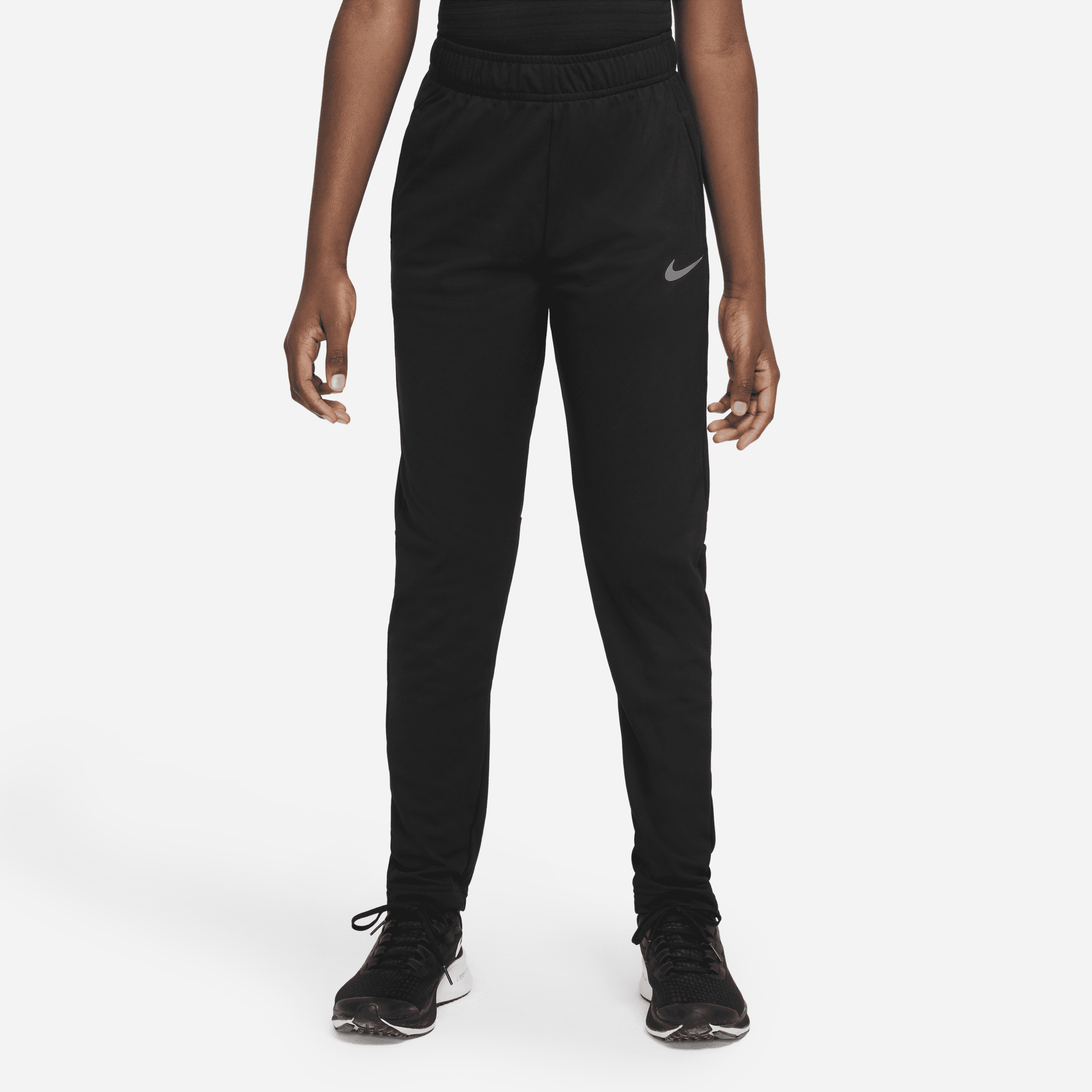 Nike Pantalón de entrenamiento de poliéster - Niño - Negro