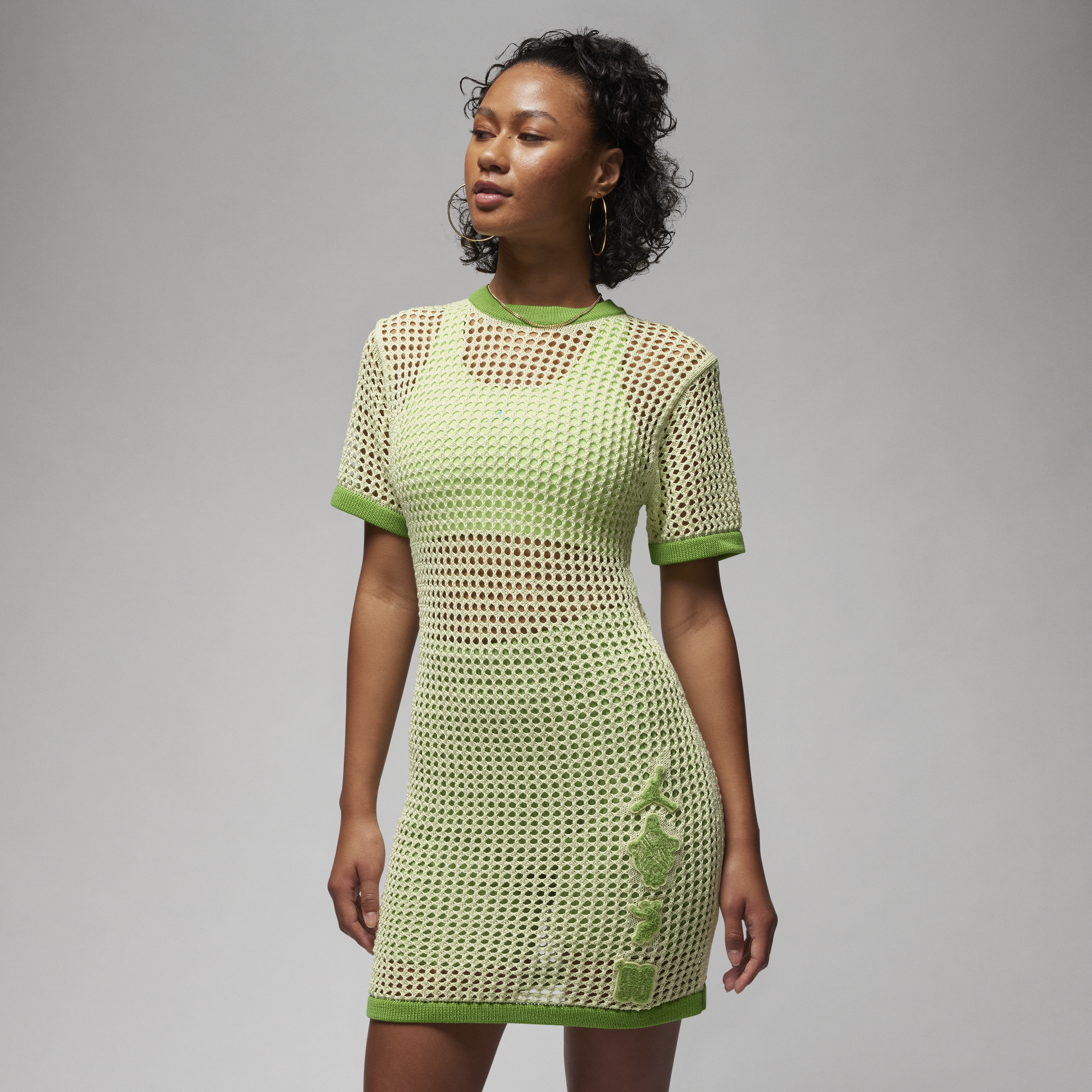 Jordan x UNION x Bephies Beauty Supply-kjole til kvinder - grøn