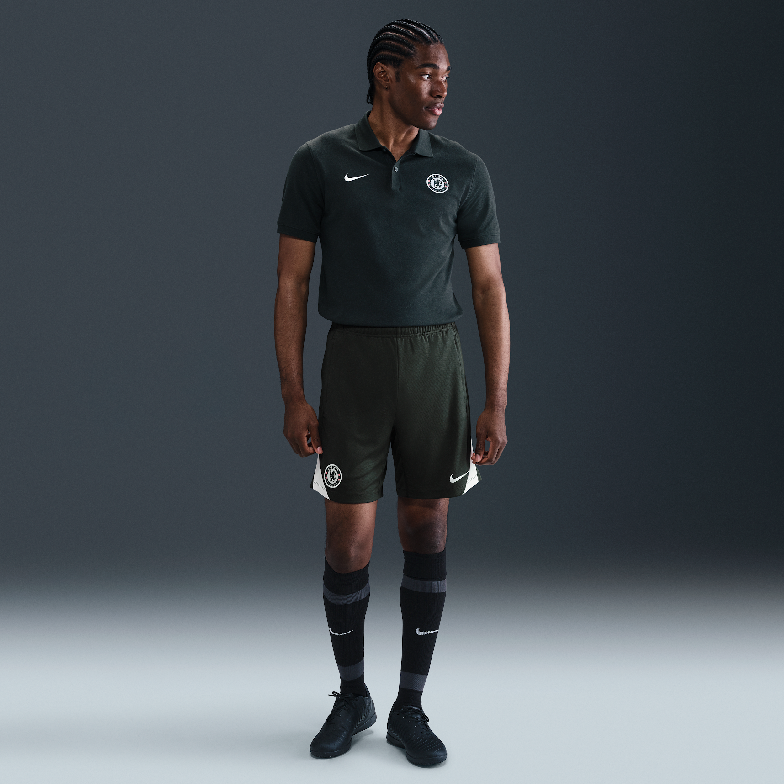 Shorts da calcio in maglia Nike Dri-FIT Chelsea FC Strike – Uomo - Verde