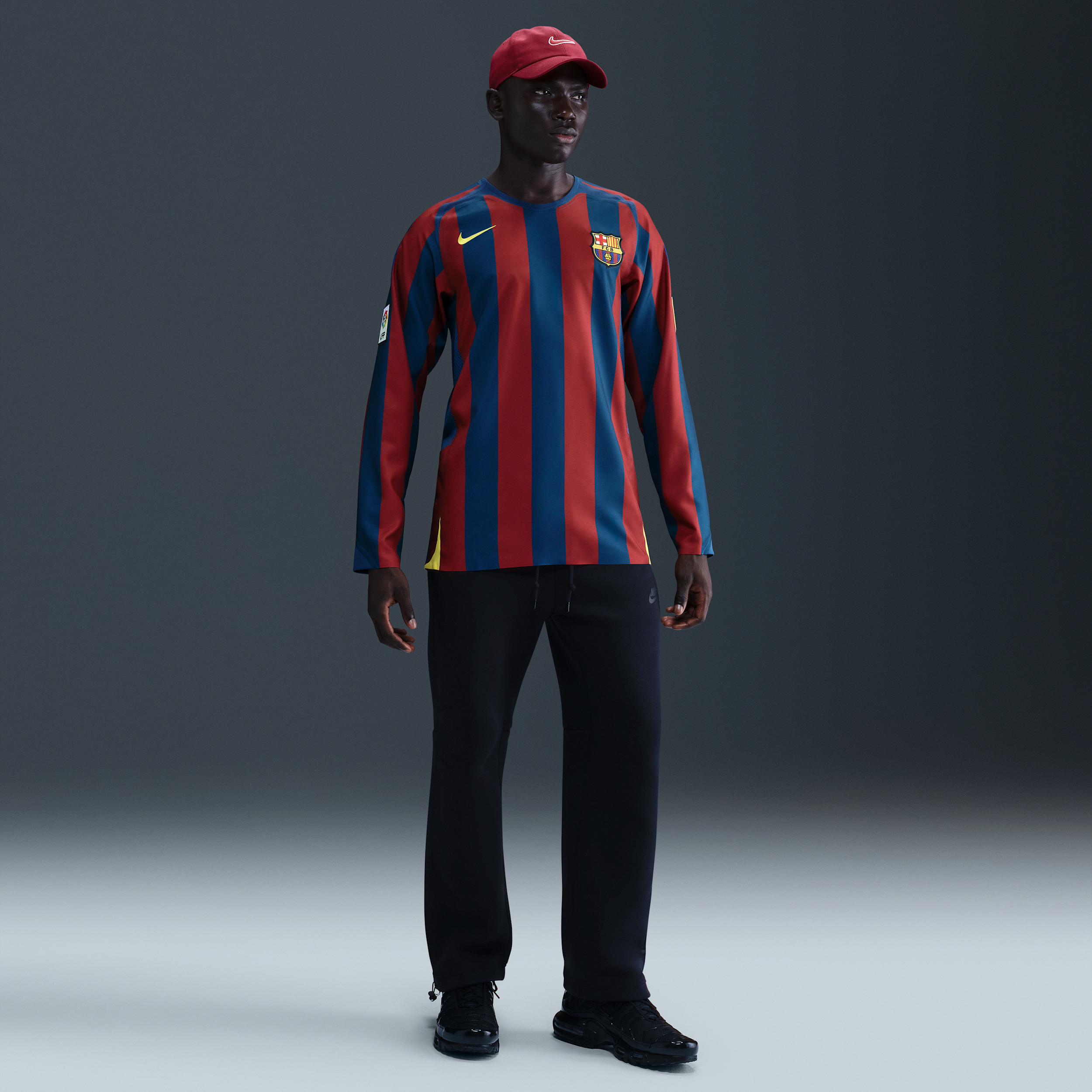 Nike Barcelona Mens LS Home Shirt 2005/06 | HQ1462-471 | FOOTY.COM