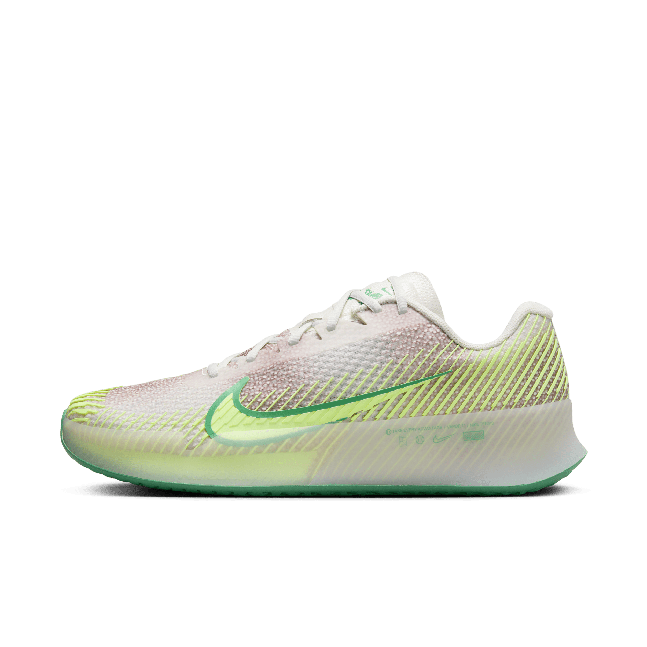 NikeCourt Air Zoom Vapor 11 Premium hardcourt tennisschoenen voor heren - Grijs