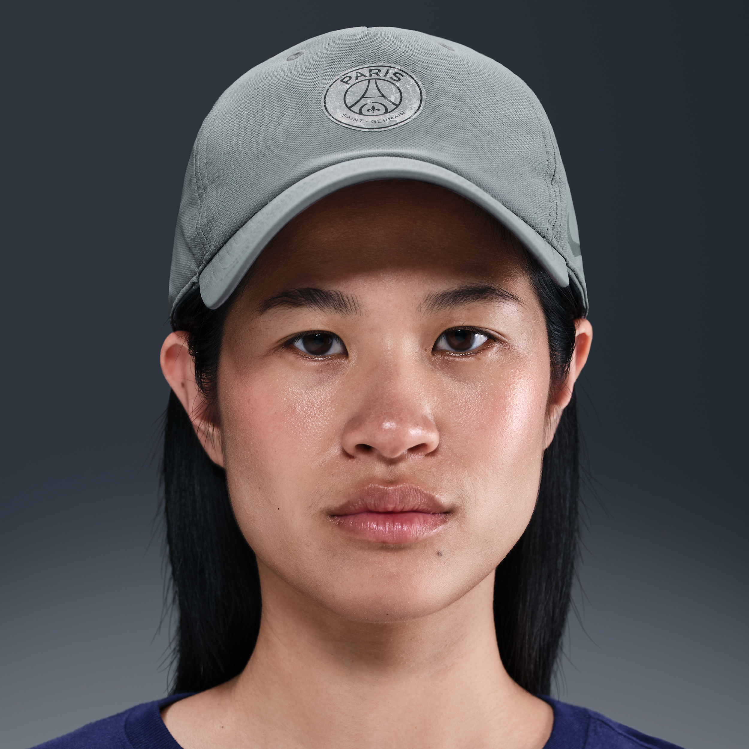 Cappello Paris Saint Germain Nike Club 2025/2026 US CB L Urban - Grigio