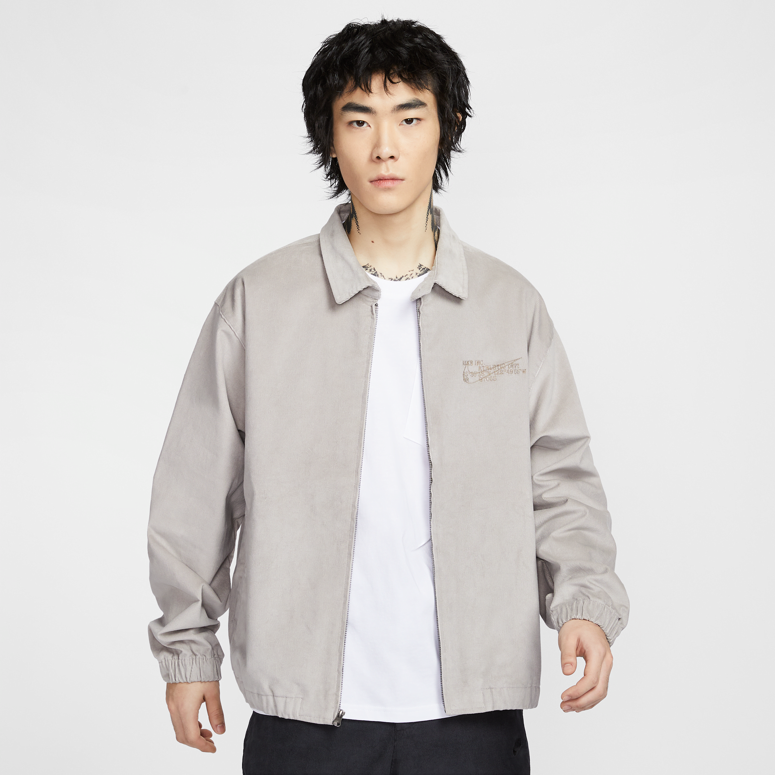 【ナイキ(NIKE)公式ストア】ナイキ スポーツウェア メンズ ハリントン ジャケット HV4774-009 グレー 【ナイキ(NIKE)公式ストア】ナイキ スポーツウェア メンズ ハリントン ジャケット HV4774-009 グレー