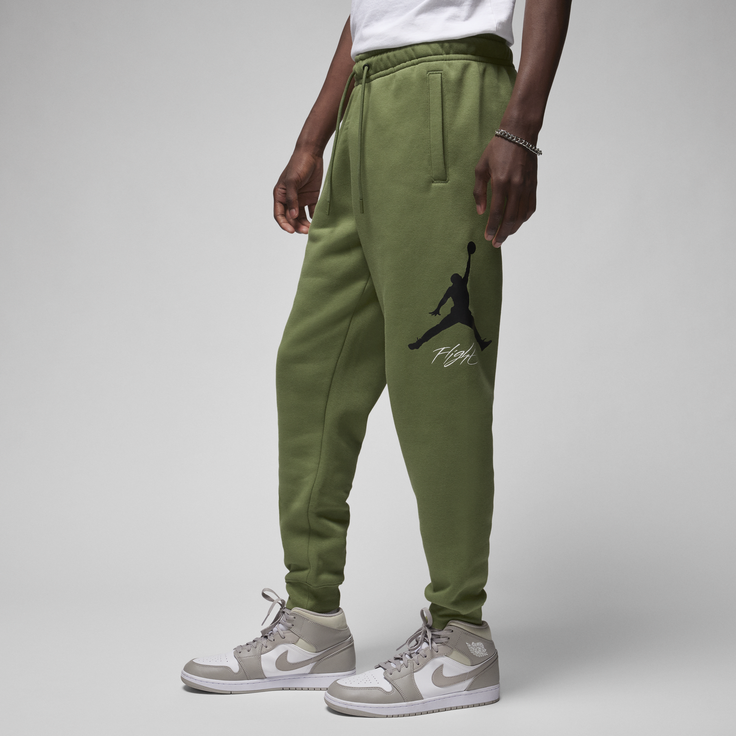 Nike Pantaloni di base in fleece Jordan Essentials – Uomo - Verde
