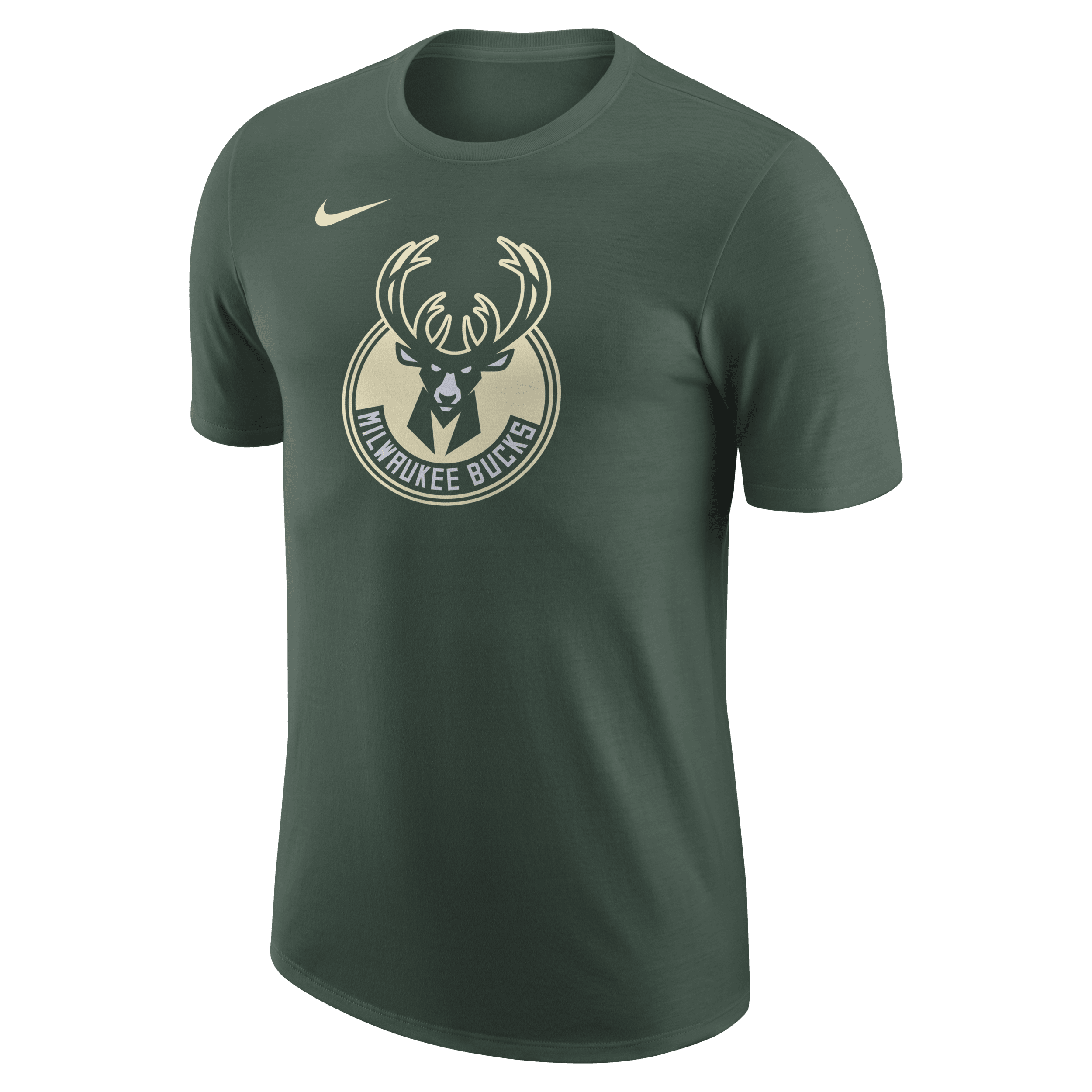Milwaukee Bucks Essential Nike NBA-T-shirt til mænd - grøn