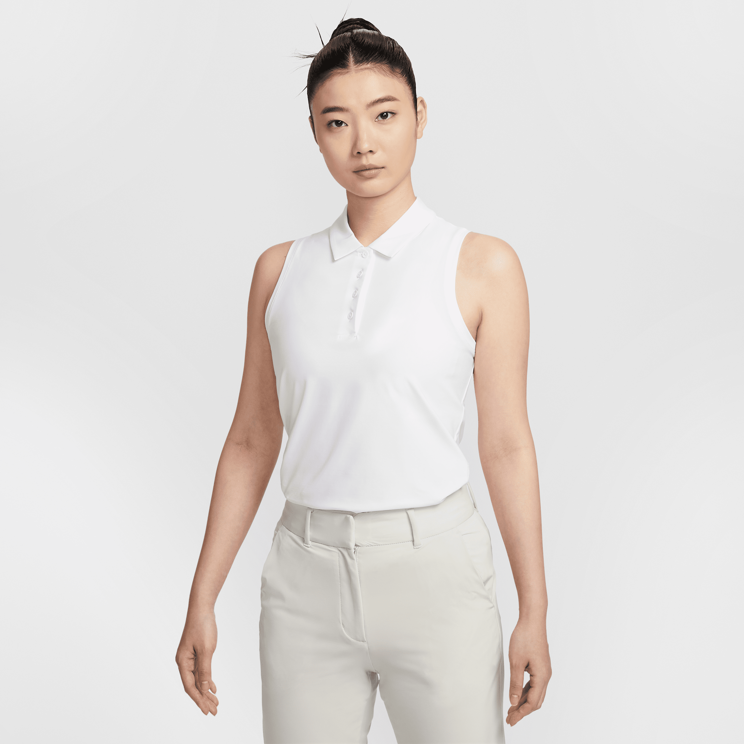 【ナイキ(NIKE)公式ストア】ナイキ ビクトリー ウィメンズ Dri-FIT スリーブレス ポロ FQ1573-100 ホワイト 【ナイキ(NIKE)公式ストア】ナイキ ビクトリー ウィメンズ Dri-FIT スリーブレス ポロ FQ1573-100 ホワイト