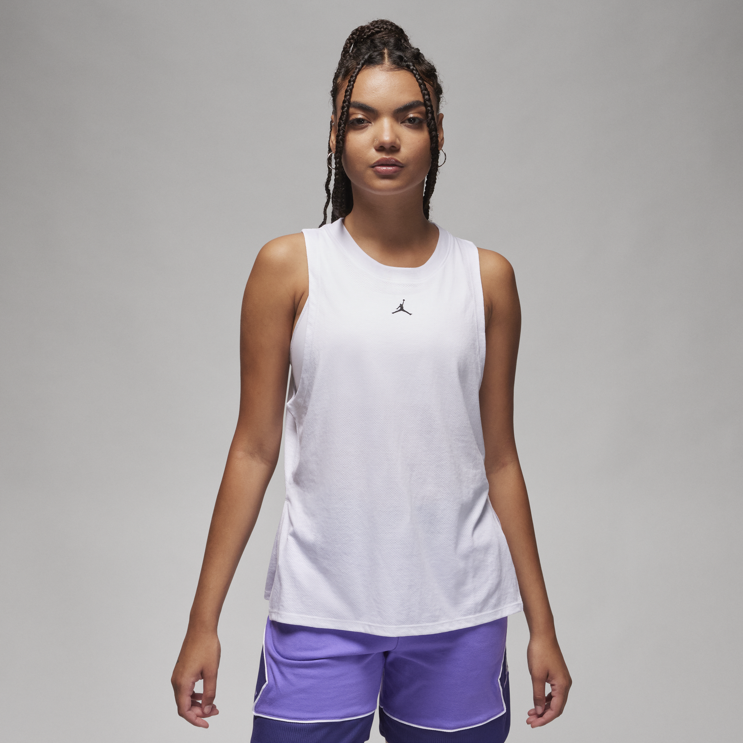 Jordan Sport Camiseta de tirantes Diamond - Mujer - Blanco