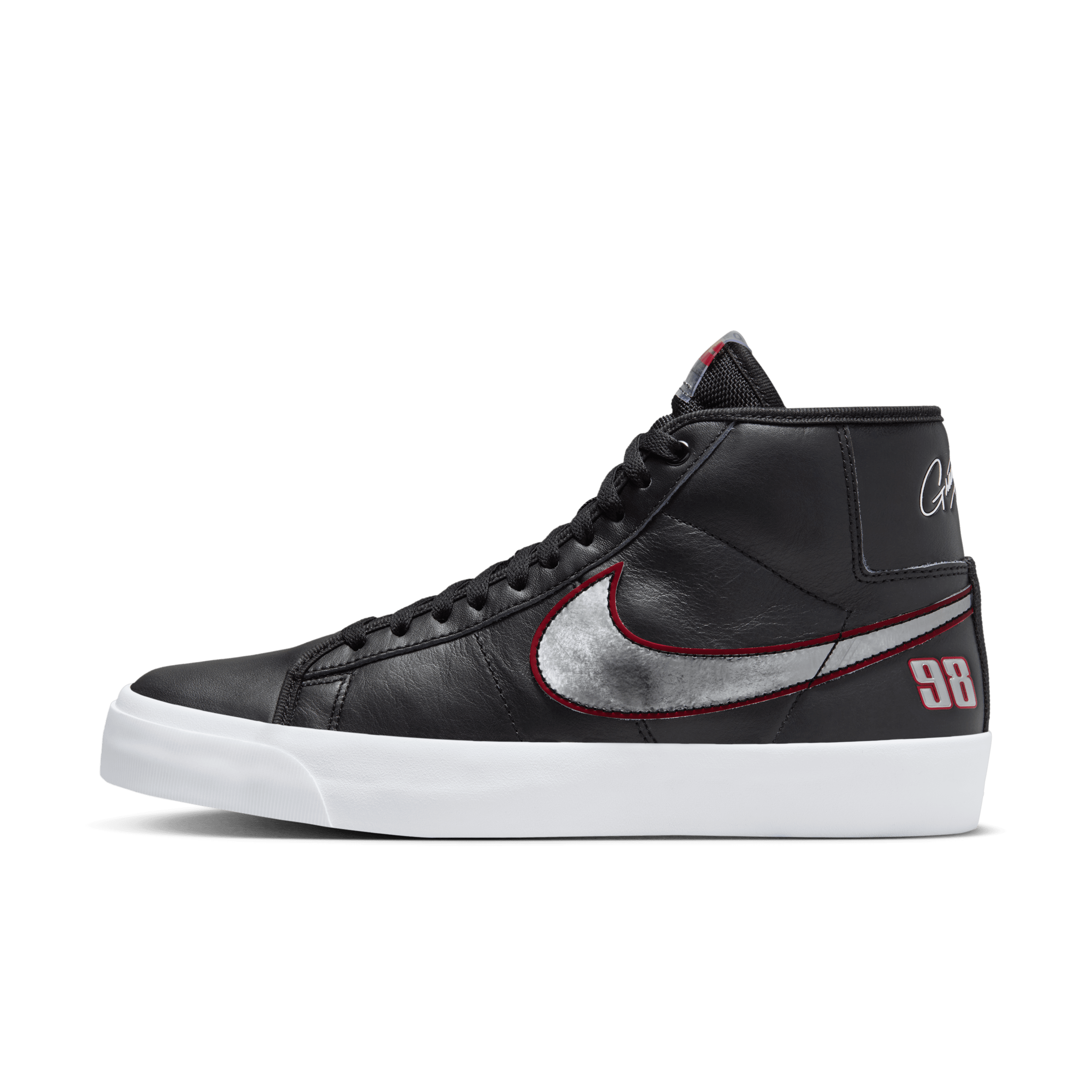 Nike Zoom Blazer Mid Pro GT Zapatillas de skateboard - Negro