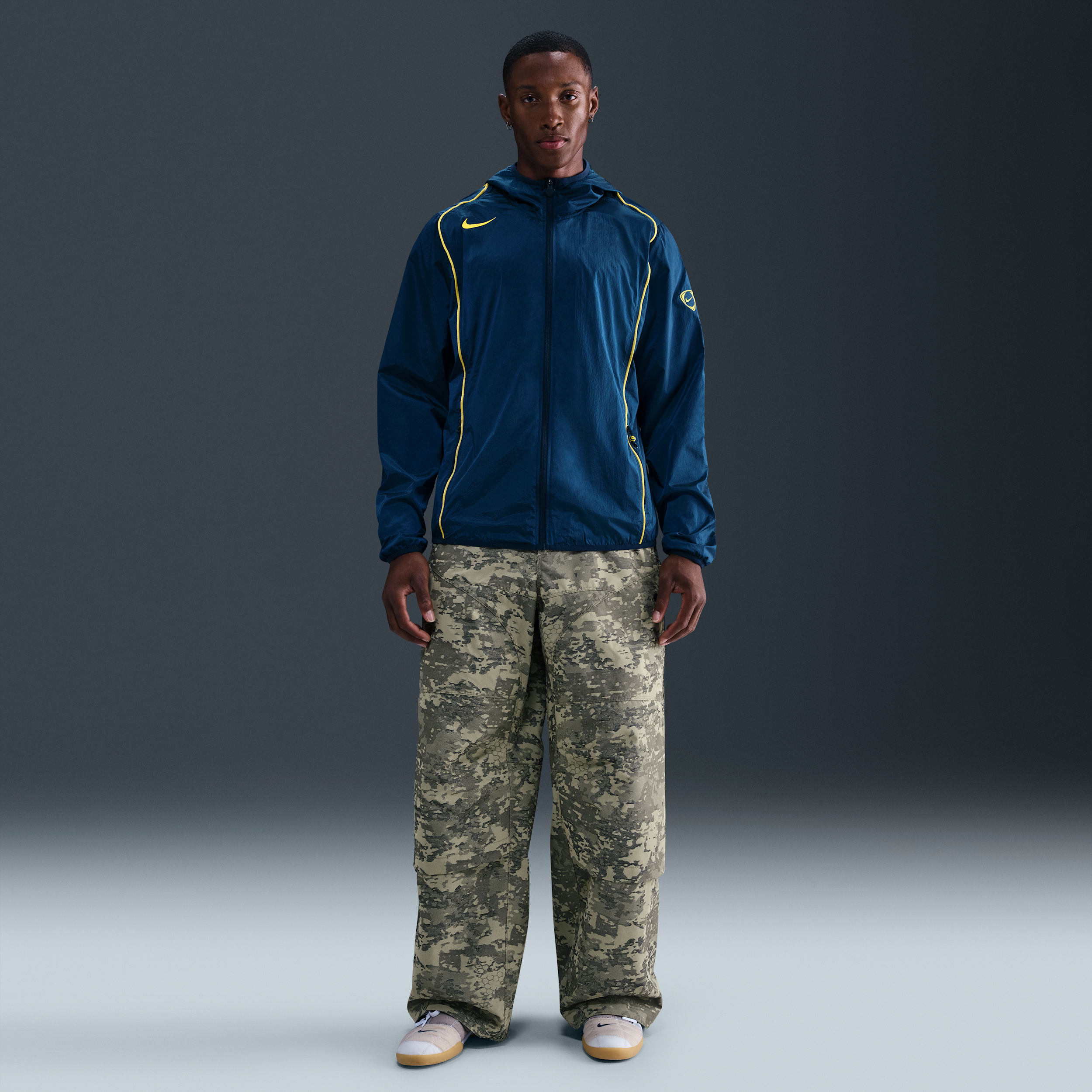 Nike Total 90 Men's Repel Football Full-Zip Jacket - Blue