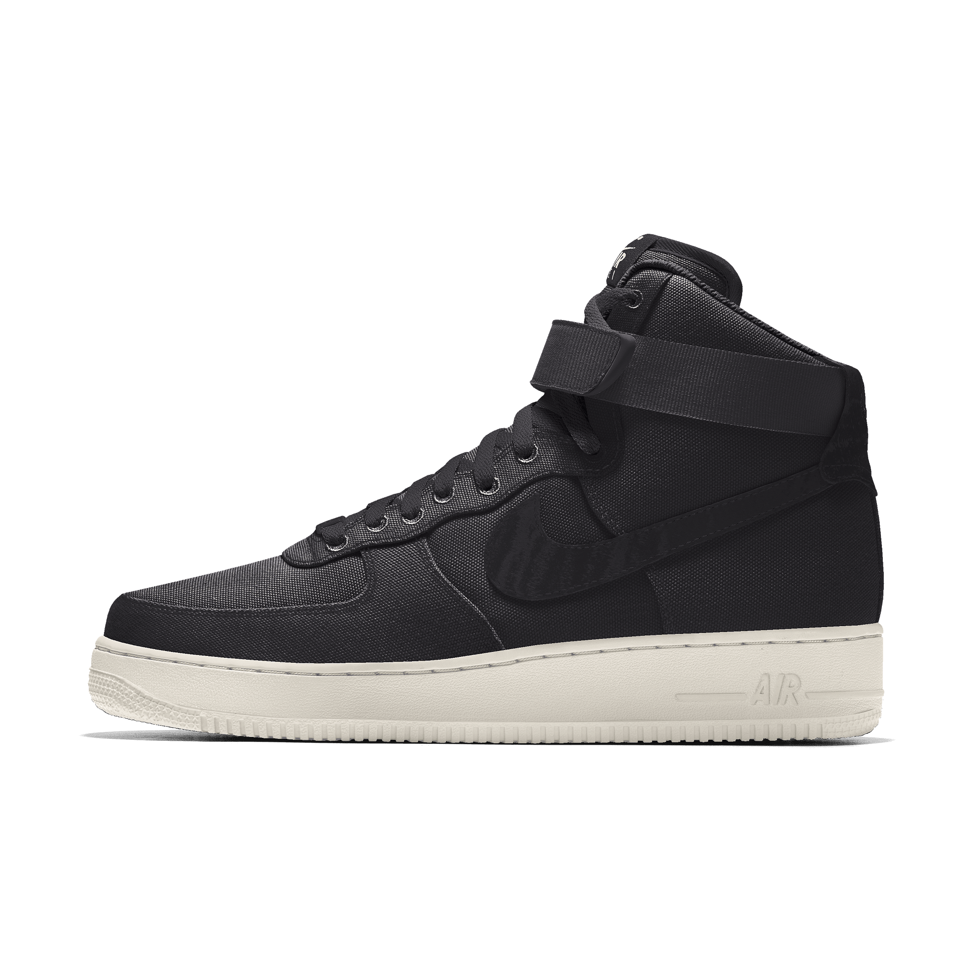 Nike Air Force 1 High By You Custom damesschoenen - Zwart