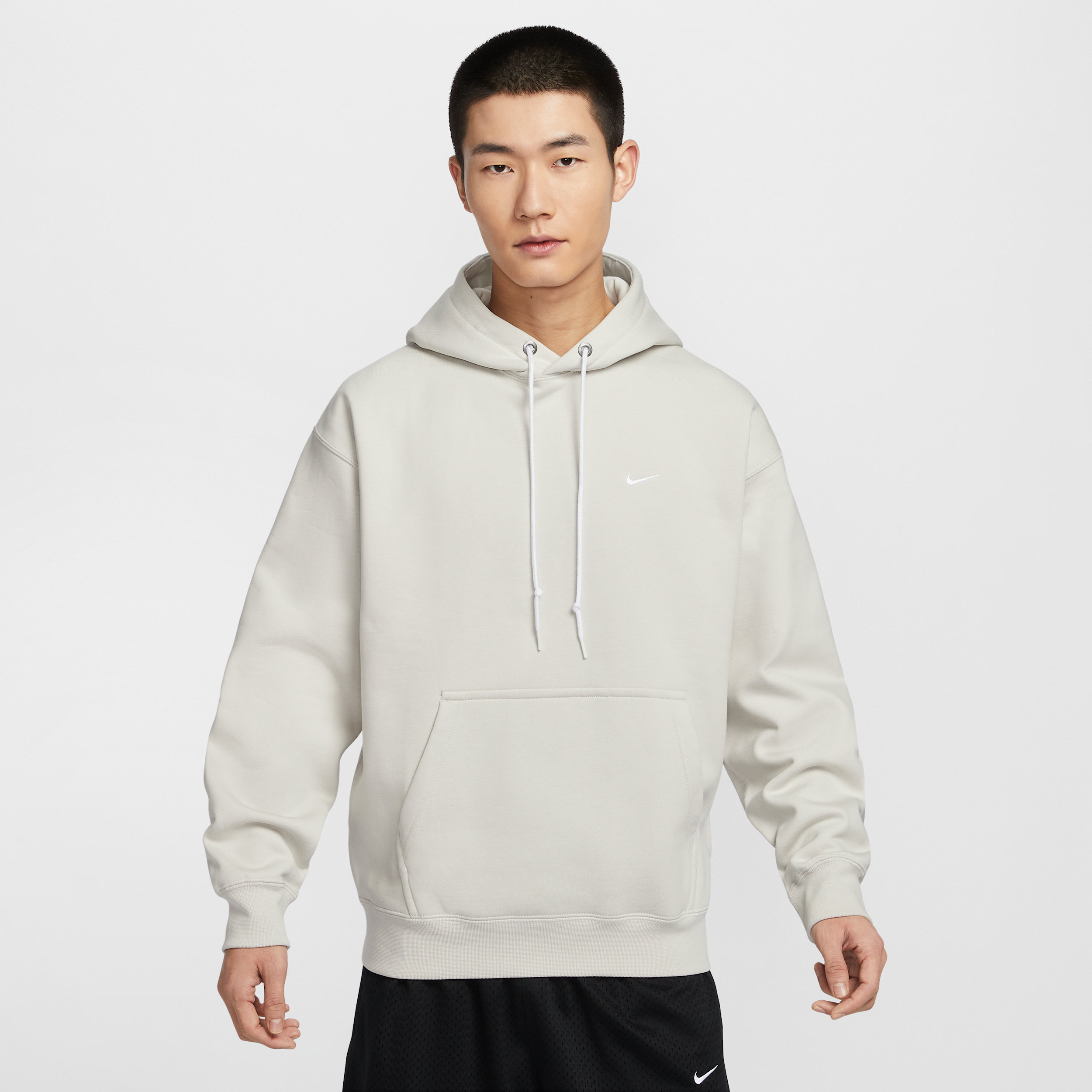 【ナイキ(NIKE)公式ストア】ナイキ ソロ スウッシュ メンズ フリース プルオーバー パーカー DX1356-072 グレー 【ナイキ(NIKE)公式ストア】ナイキ ソロ スウッシュ メンズ フリース プルオーバー パーカー DX1356-072 グレー