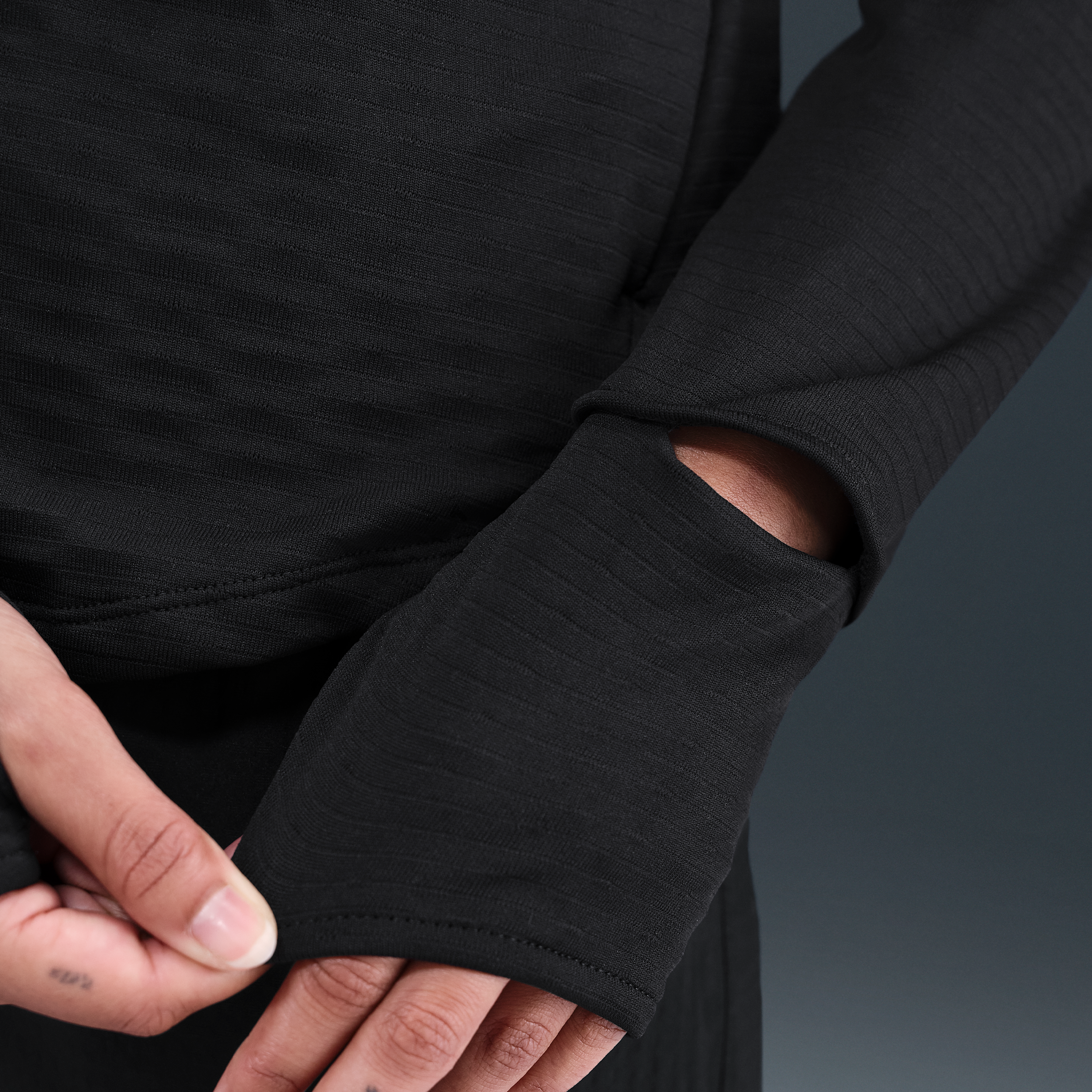 Women's Thermal Running Top with Turtle Neck