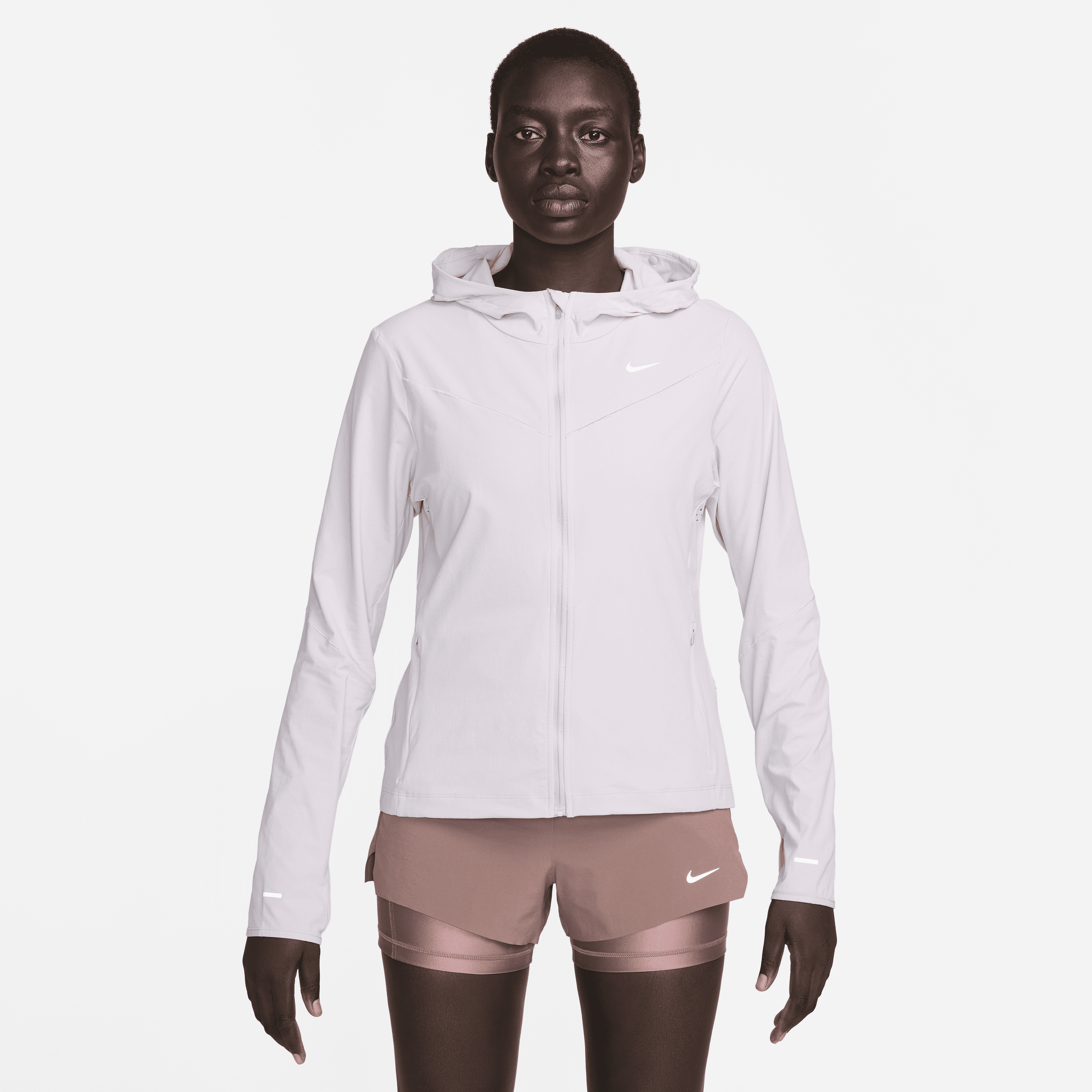 Nike Swift UV-løbejakke til kvinder - lilla