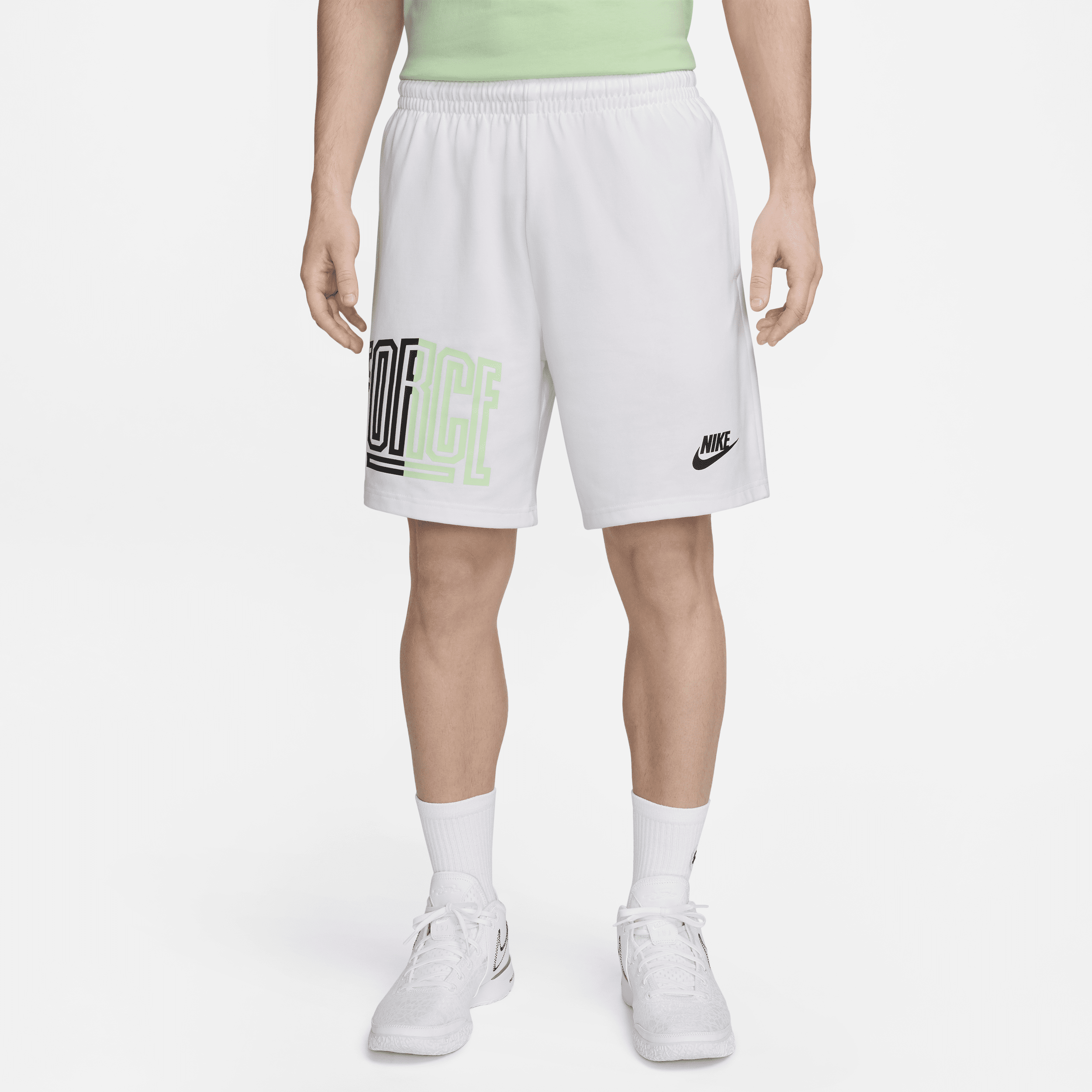 Shorts da basket Dri-FIT 20 cm Nike Starting 5 – Uomo - Bianco