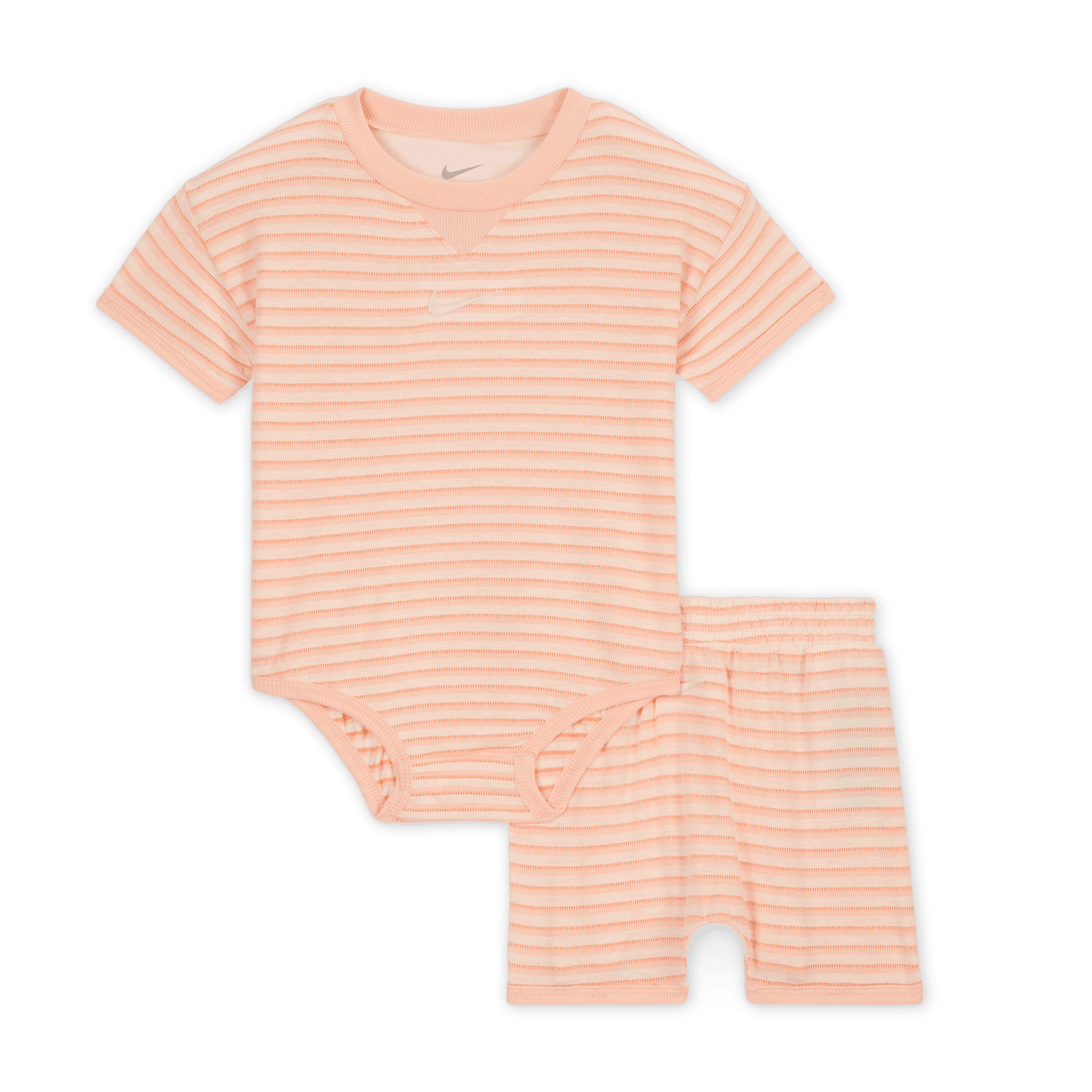 【ナイキ(NIKE)公式ストア】ナイキ レディセット ベビー ボディスーツ アンド ショートパンツ セット II3547-664 ピンク 【ナイキ(NIKE)公式ストア】ナイキ レディセット ベビー ボディスーツ アンド ショートパンツ セット II3547-664 ピンク