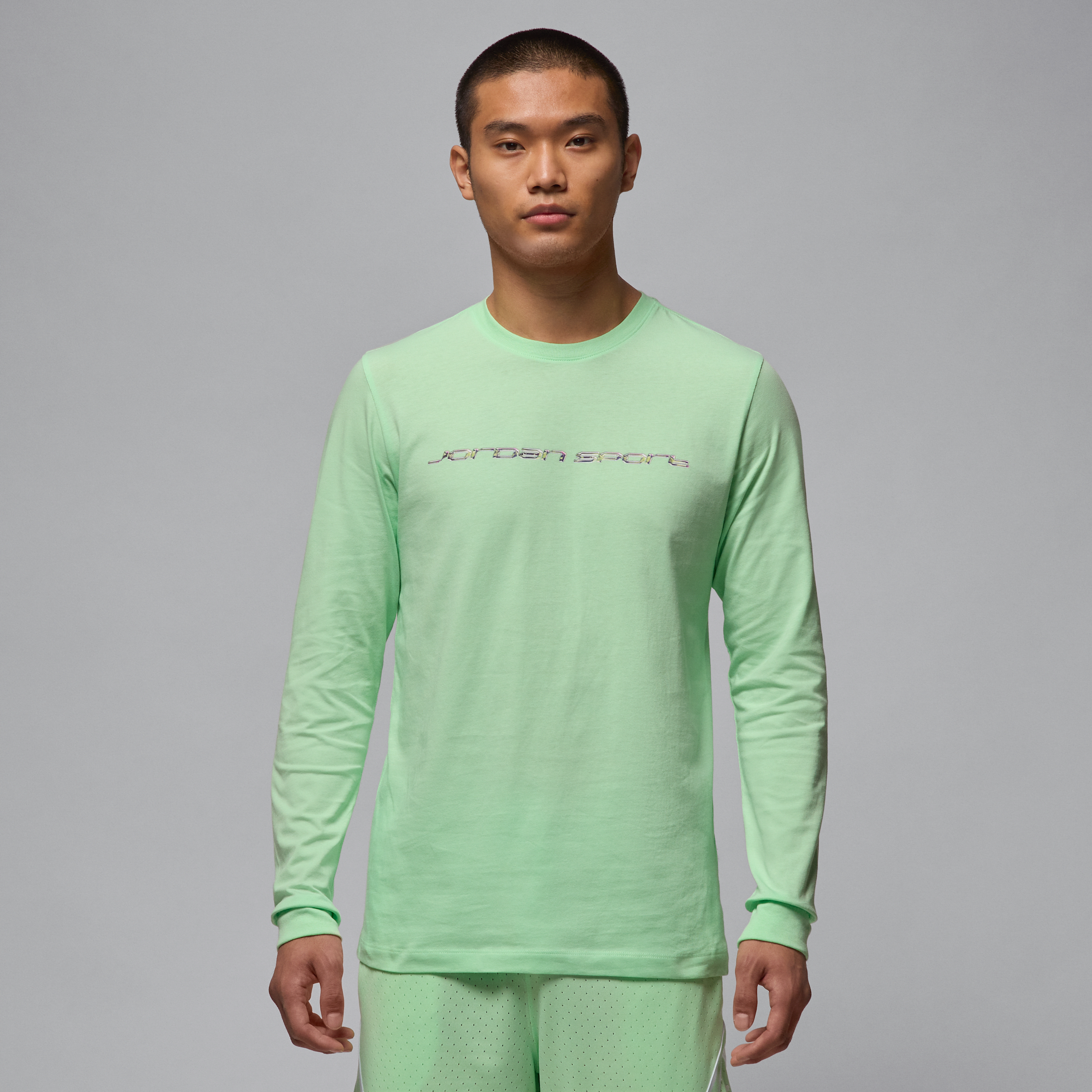 【ナイキ(NIKE)公式ストア】ジョーダン スポーツ メンズ Dri-FIT ロングスリーブ Tシャツ HJ2344-376 グリーン 【ナイキ(NIKE)公式ストア】ジョーダン スポーツ メンズ Dri-FIT ロングスリーブ Tシャツ HJ2344-376 グリーン
