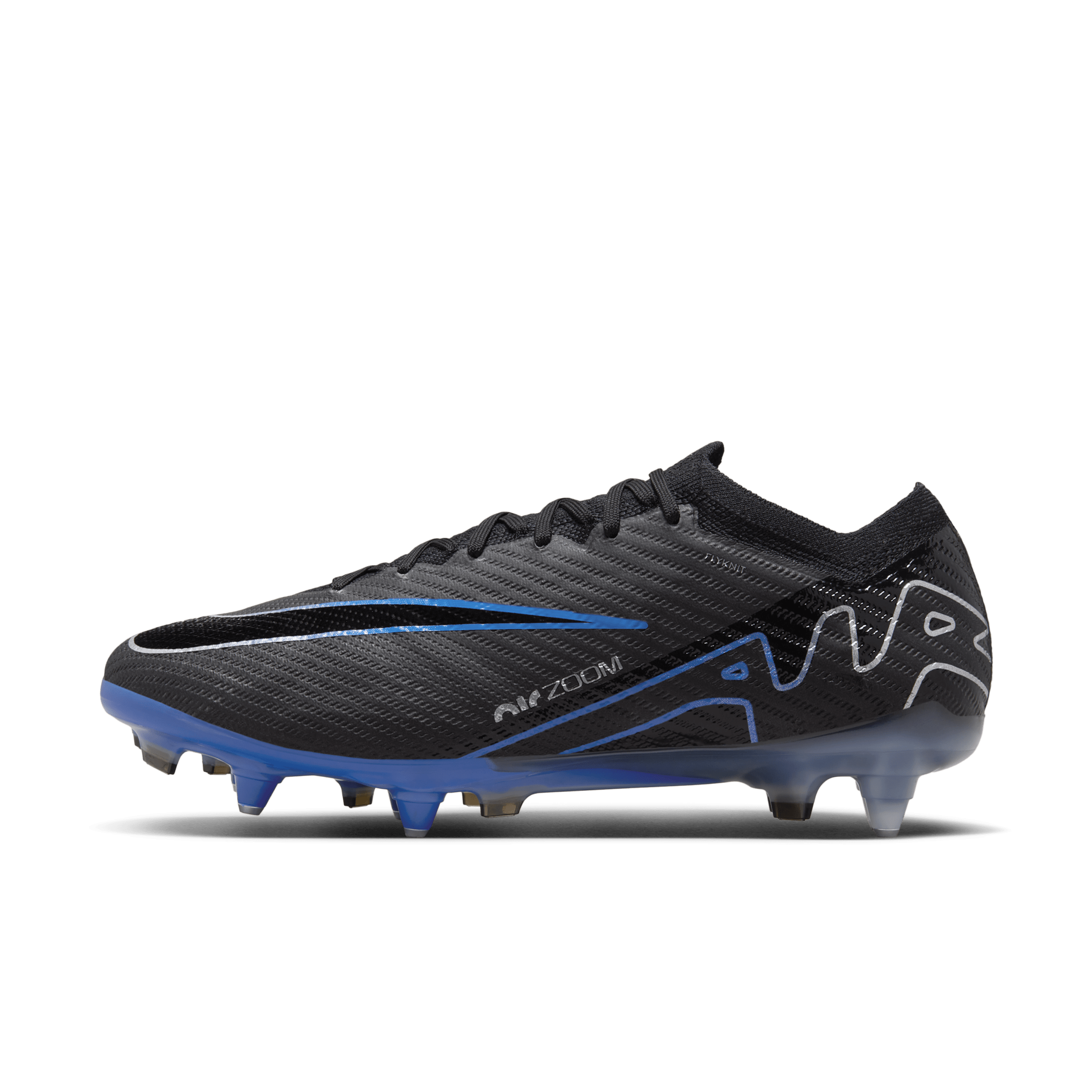 Nike Mercurial Vapor 15 Elite-fodboldstøvler (low-top) til blødt underlag - sort