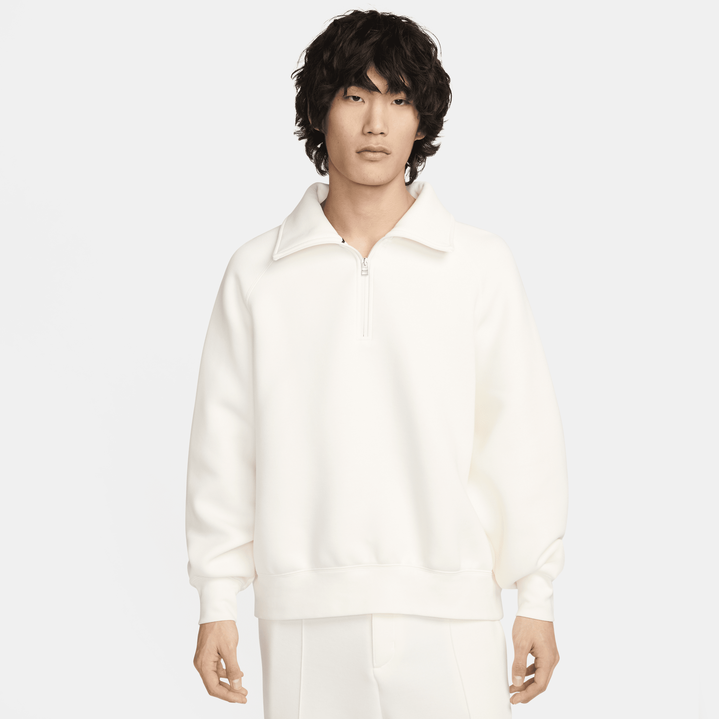 【ナイキ(NIKE)公式ストア】ナイキ テック フリース リイマジンド メンズ 1/2ジップ トップ FN3400-133 ホワイト 【ナイキ(NIKE)公式ストア】ナイキ テック フリース リイマジンド メンズ 1/2ジップ トップ FN3400-133 ホワイト